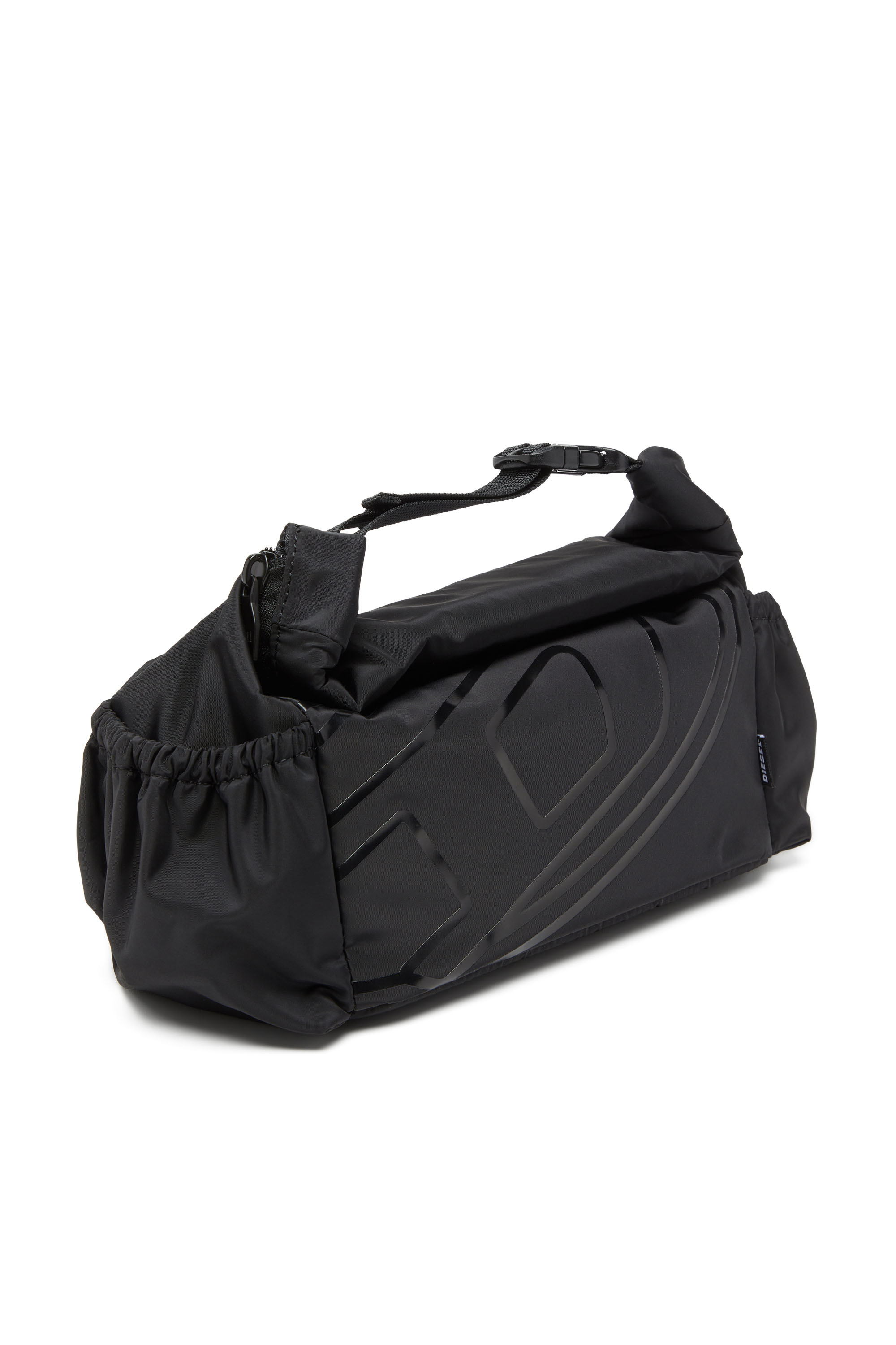 Diesel - DRAPE WASH BAG X, Neceser de nailon con estampado Oval D Hombre in Negro - 5