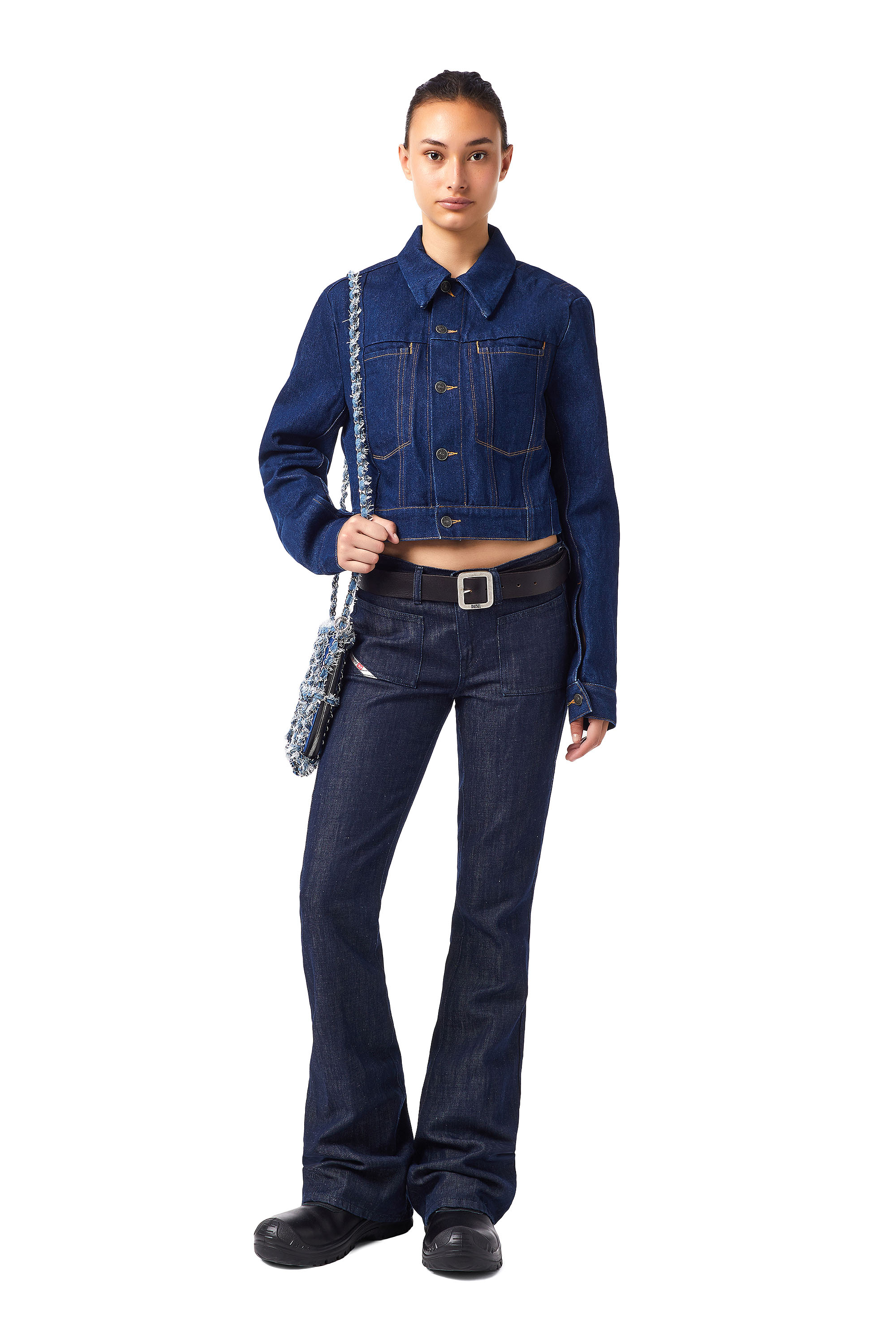 Diesel - 1969 D-EBBEY Z9B15 Bootcut and Flare Jeans, Azul Oscuro - Image 5