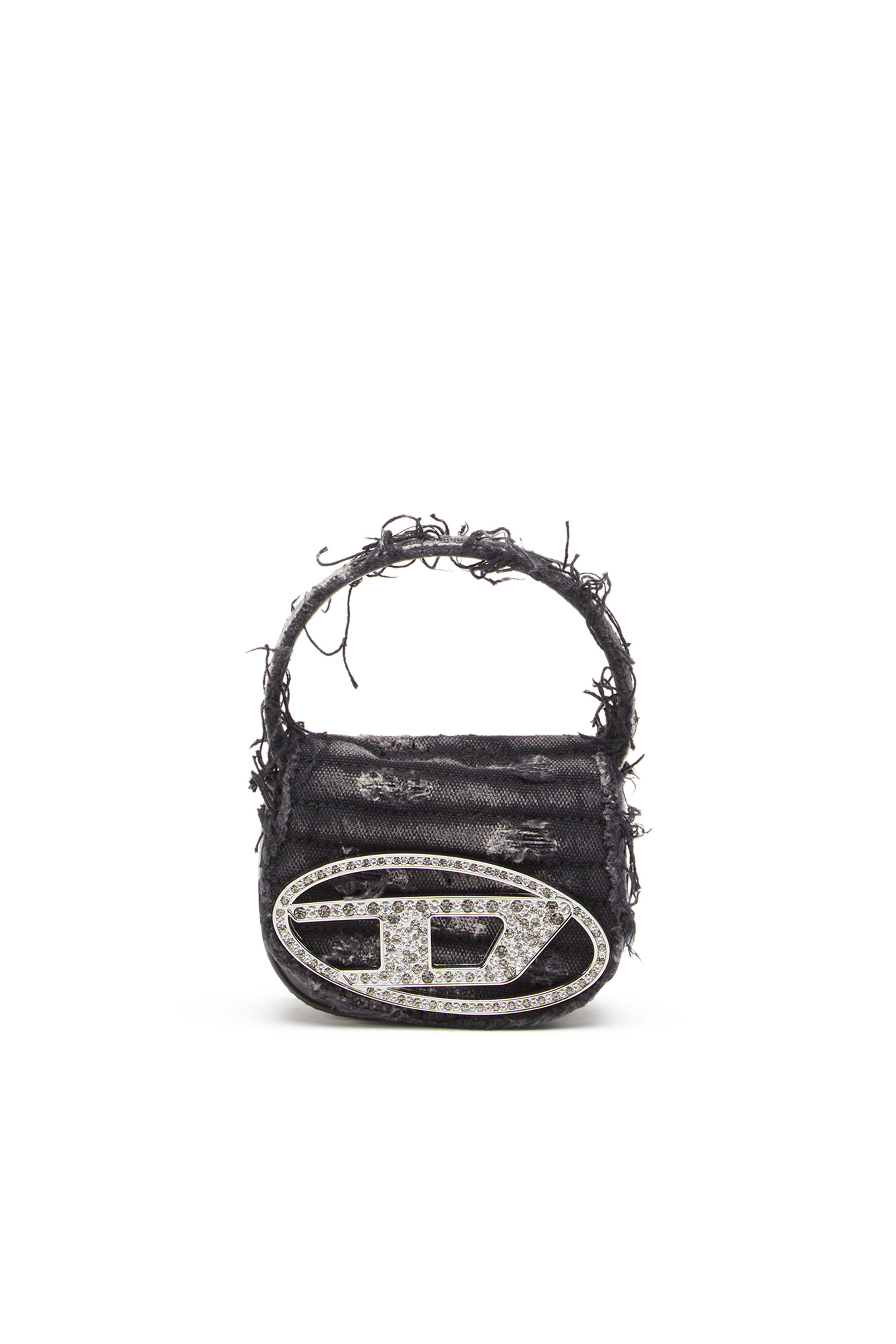 1DR XS Woman: Canvas mini bag with crystals Diesel