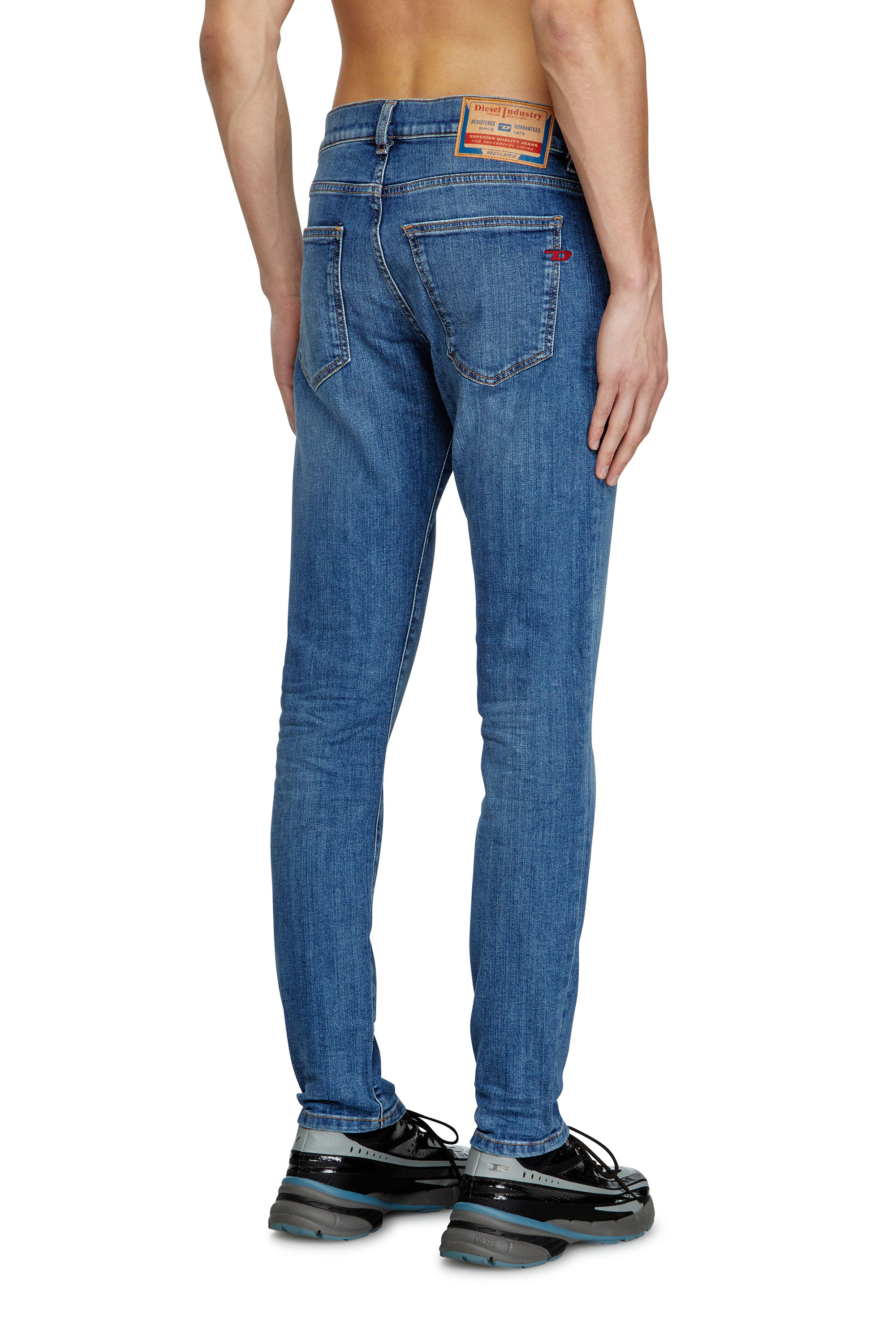 Diesel - Slim Jeans 2019 D-Strukt 0KIAL Hombre, Azul Claro - 4