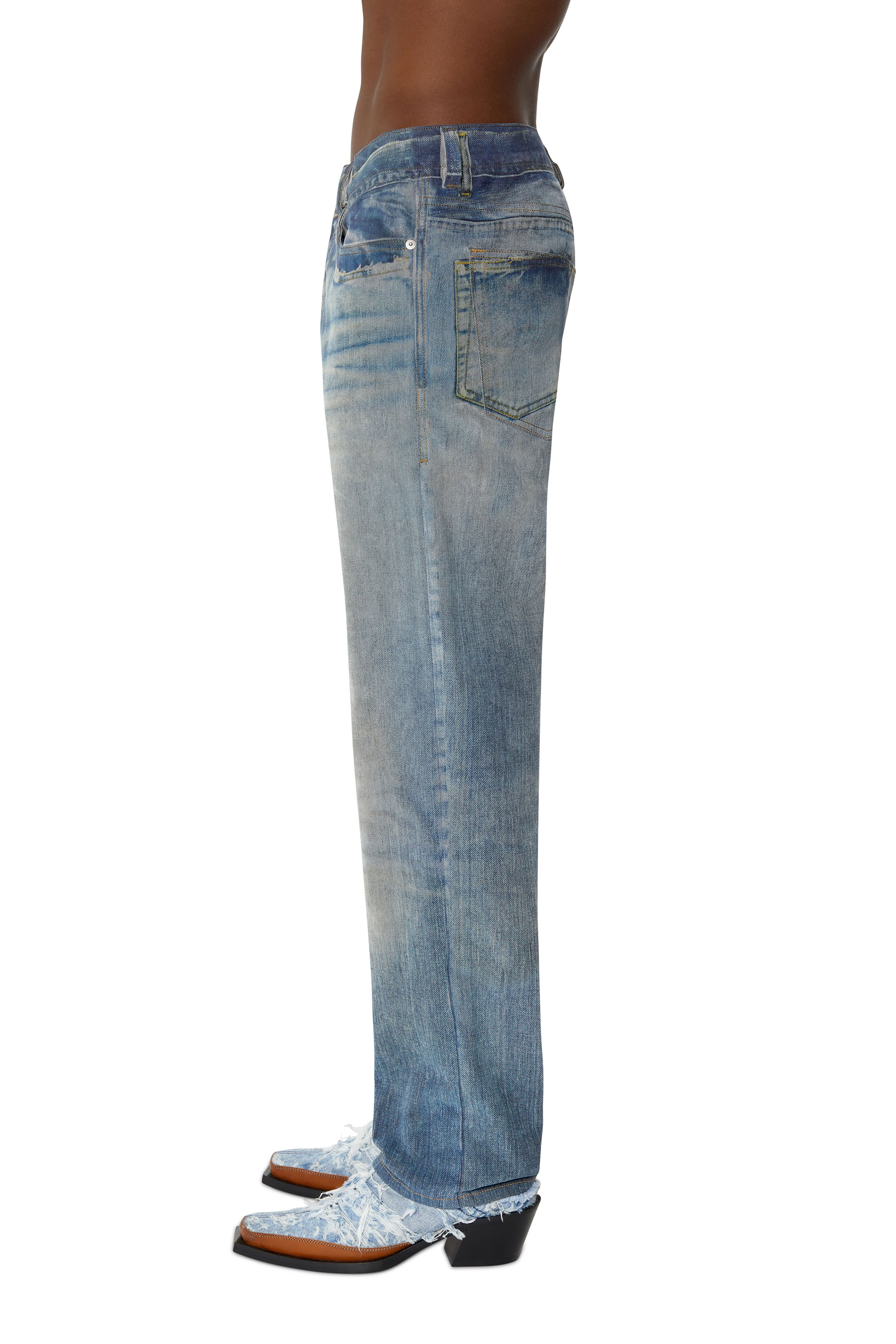 Diesel - 2010 D-Macs 09E51 Straight Jeans, Medium blue - Image 4
