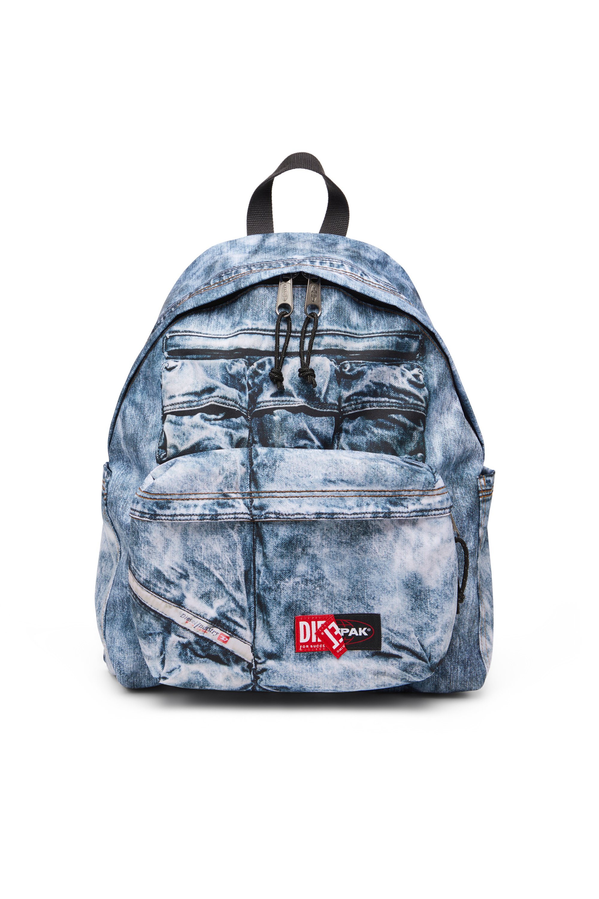 Diesel - DIESEL DAY PAK'R, Mochila en denim trampantojo Unisex in Azul marino - 1