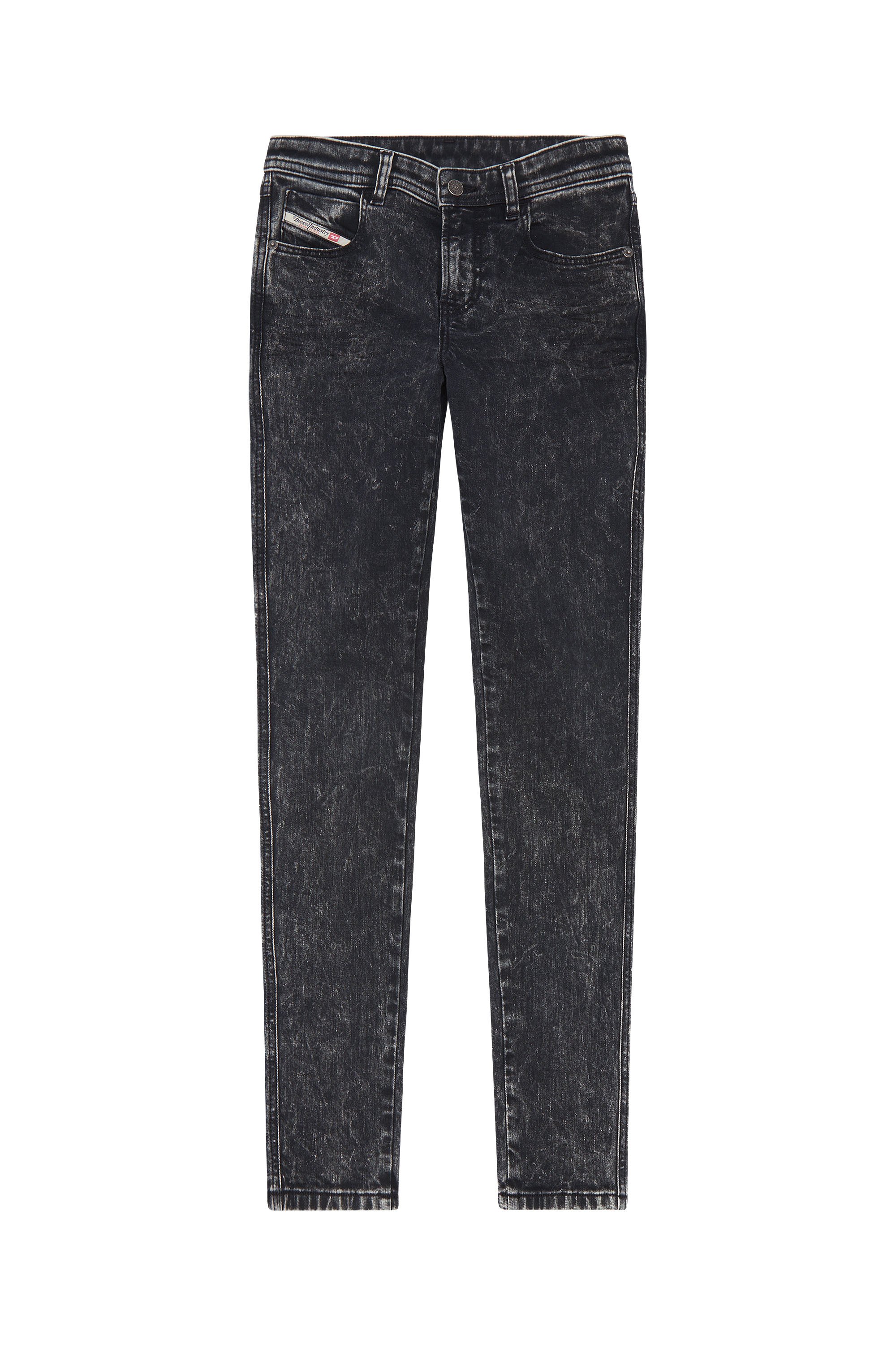 Diesel - 2015 Babhila 0ENAN Skinny Jeans, Negro/Gris oscuro - Image 5