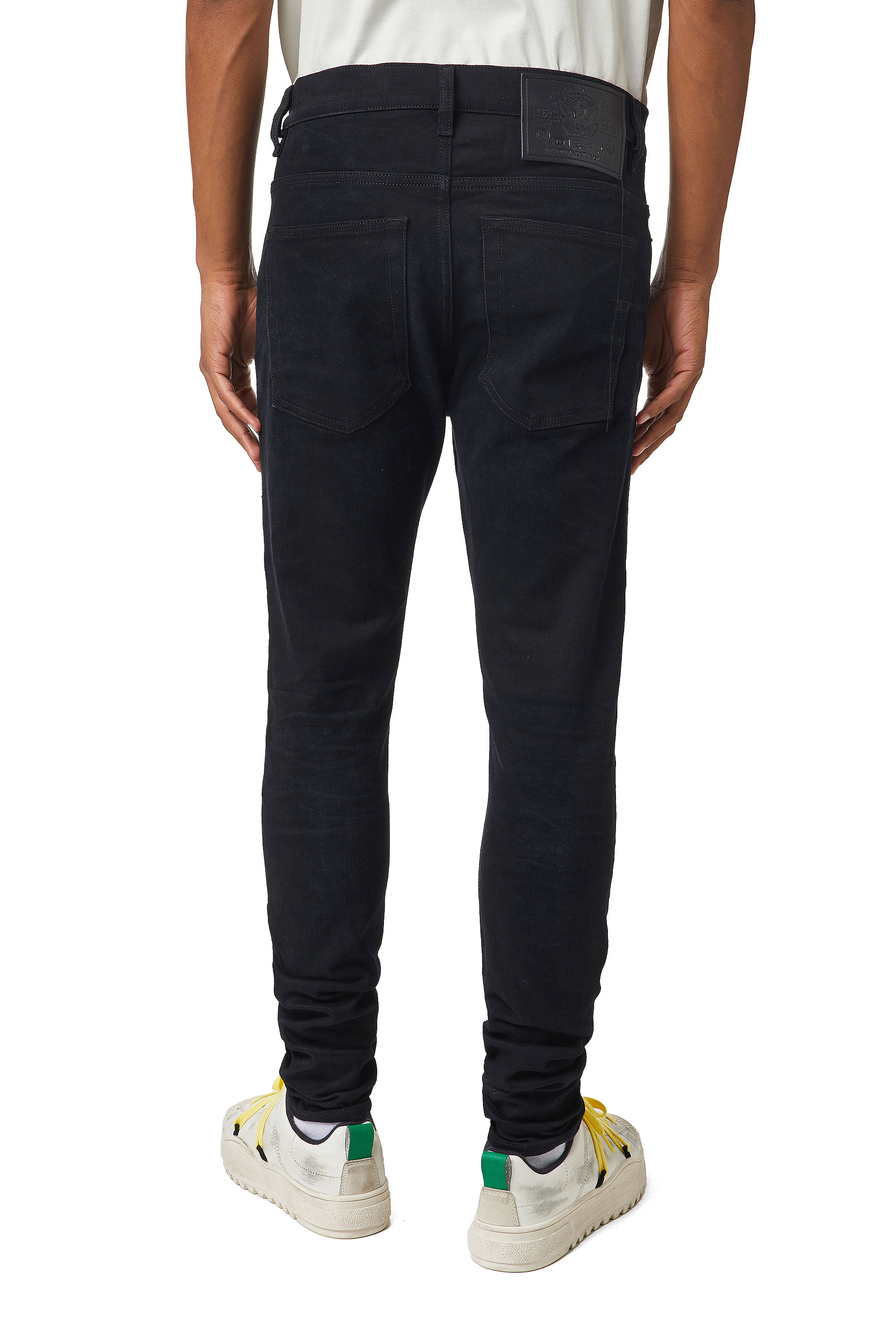 Diesel - D-Amny 09A79 Skinny Jeans, Negro/Gris oscuro - Image 3