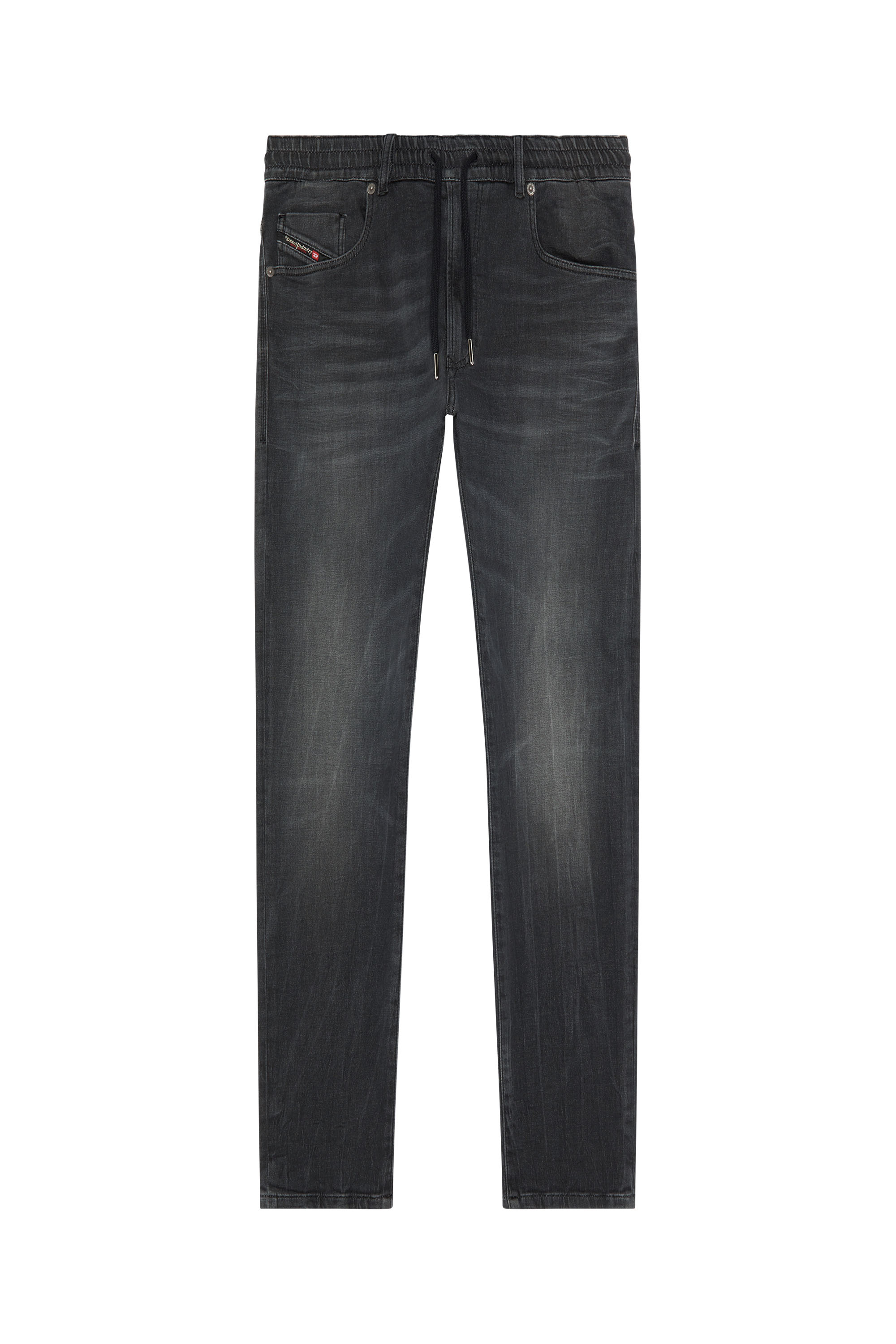 Diesel - Tapered Krooley JoggJeans® 068FS, Negro/Gris oscuro - Image 5