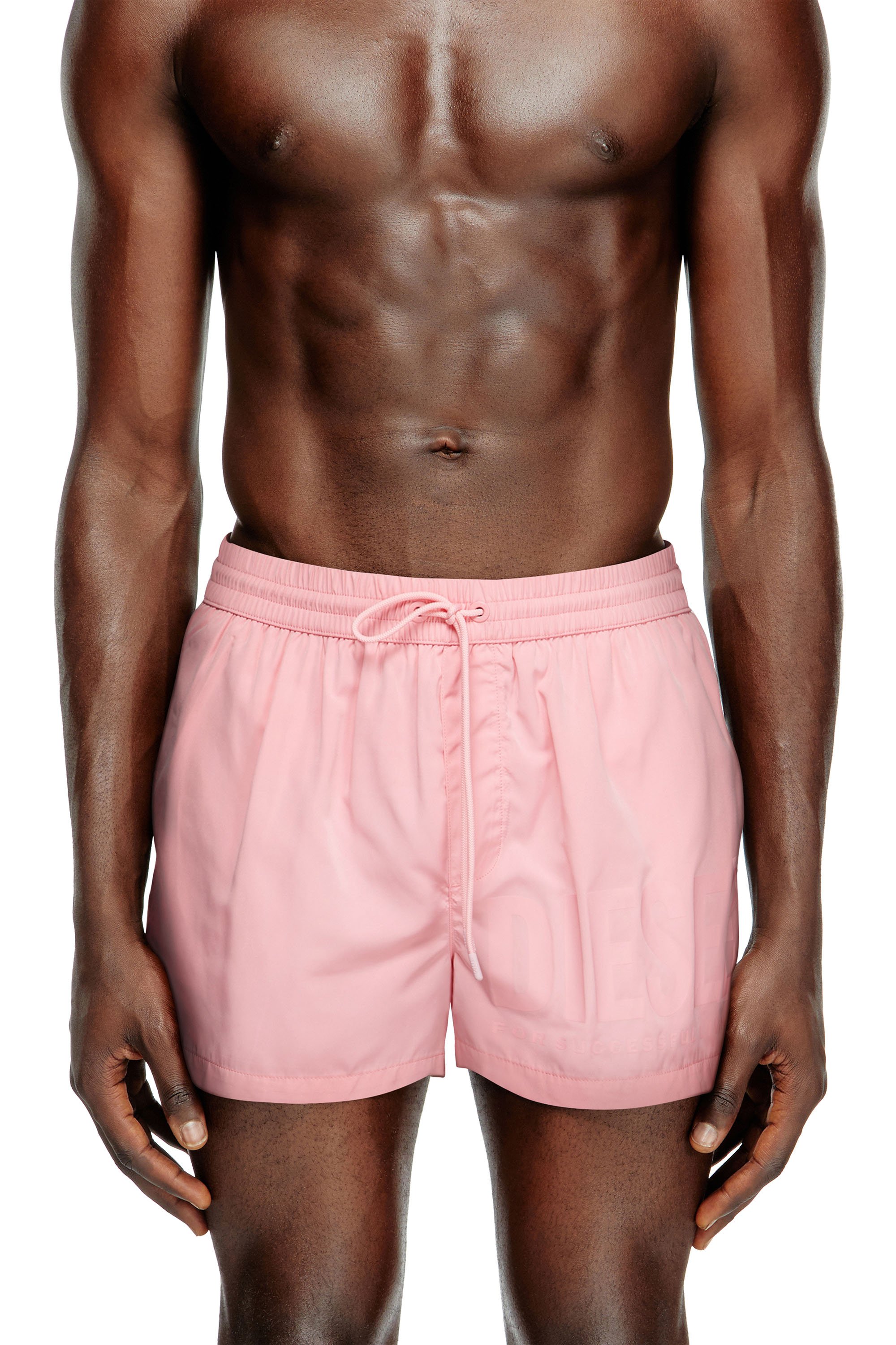 Diesel - MARIO-34-D-CORE, Bañadores con estampado de logotipo Hombre in Rosa - 2