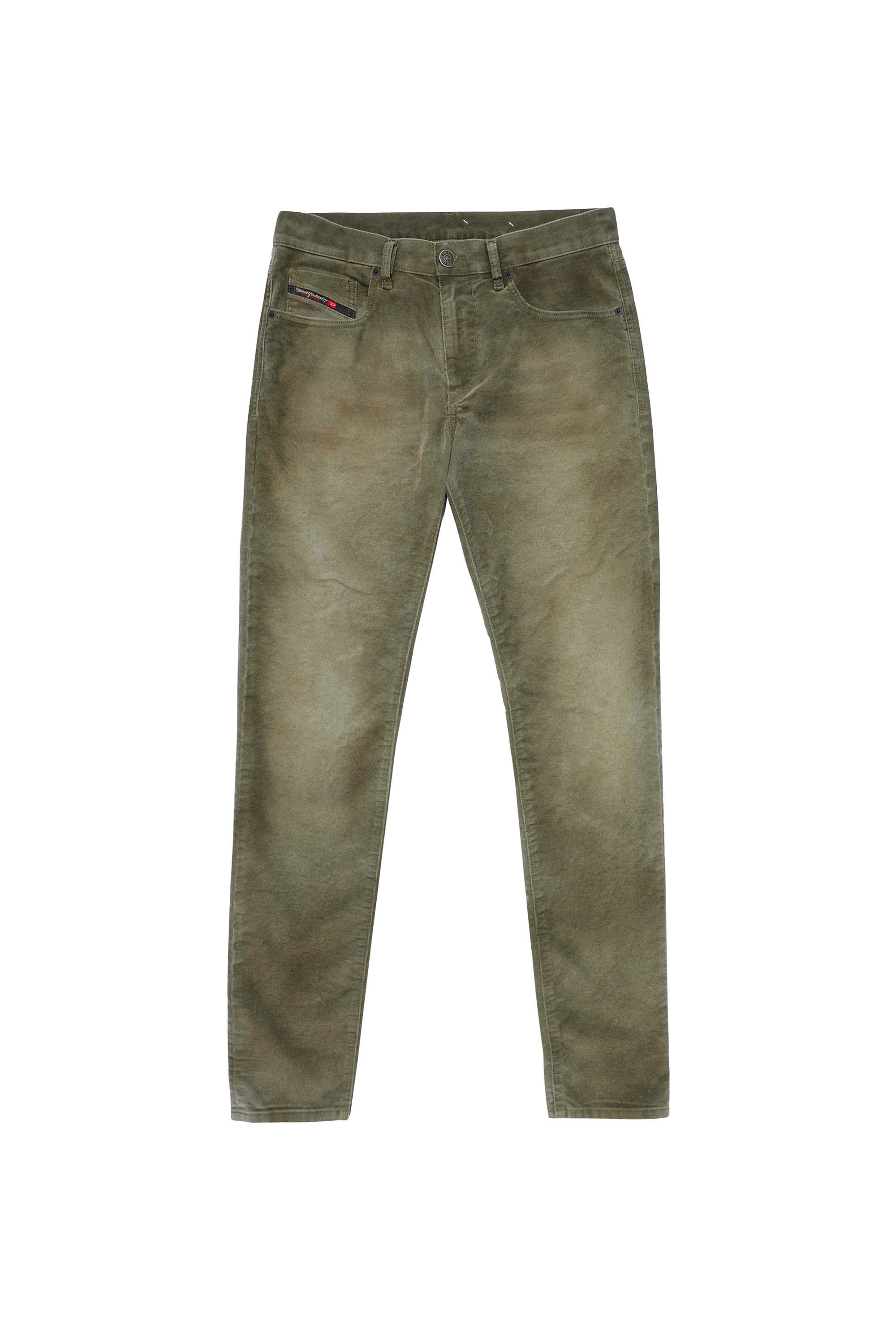 Diesel - D-Strukt Slim Jeans 069XQ, Military Green - Image 6