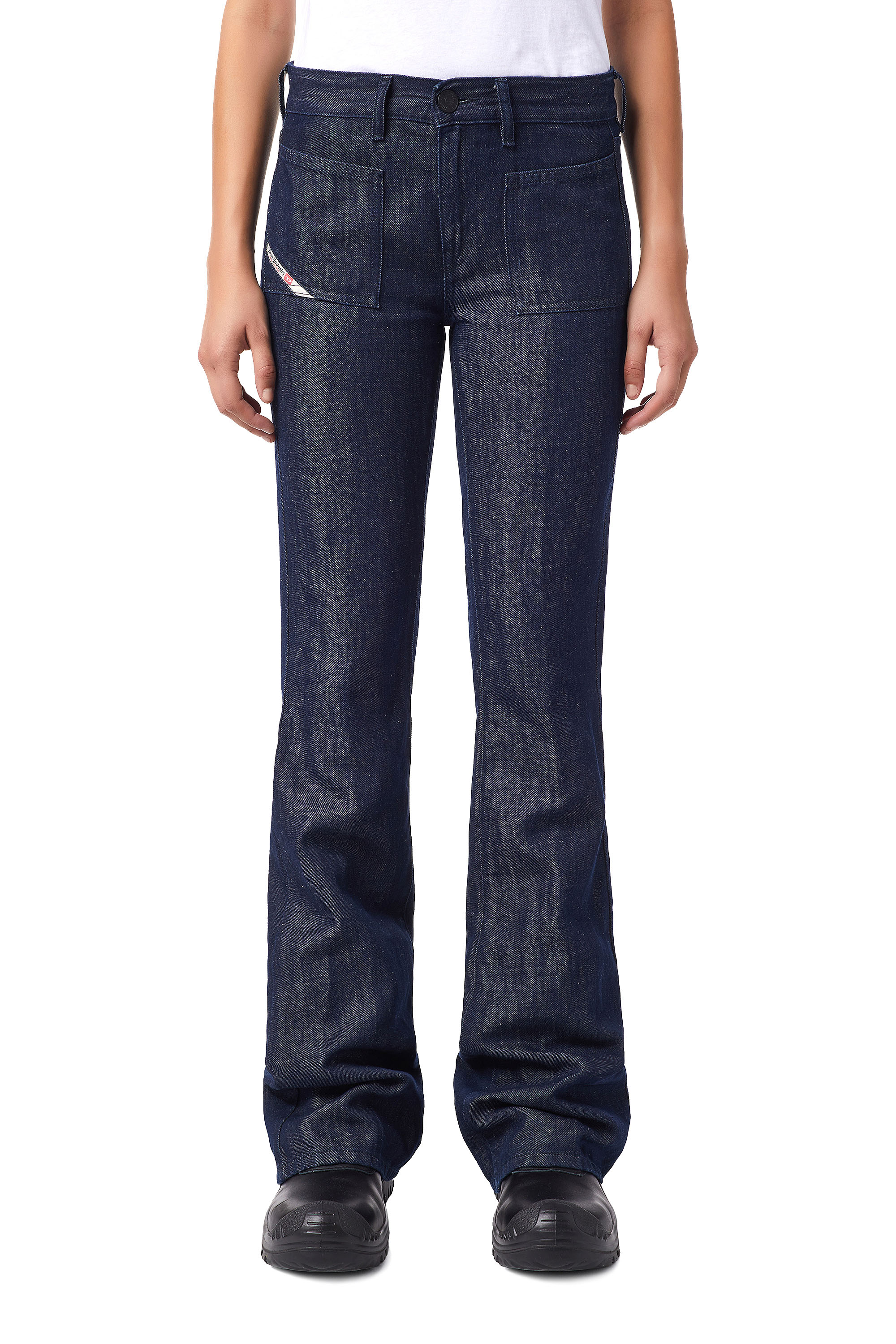 Diesel - 1969 D-EBBEY Z9B15 Bootcut and Flare Jeans, Azul Oscuro - Image 1
