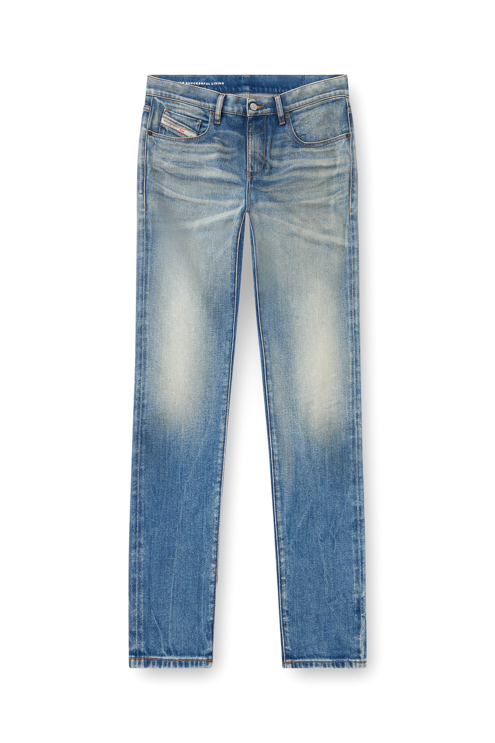 Diesel - Slim Jeans 2019 D-Strukt 09L30 Hombre, Azul medio - 1