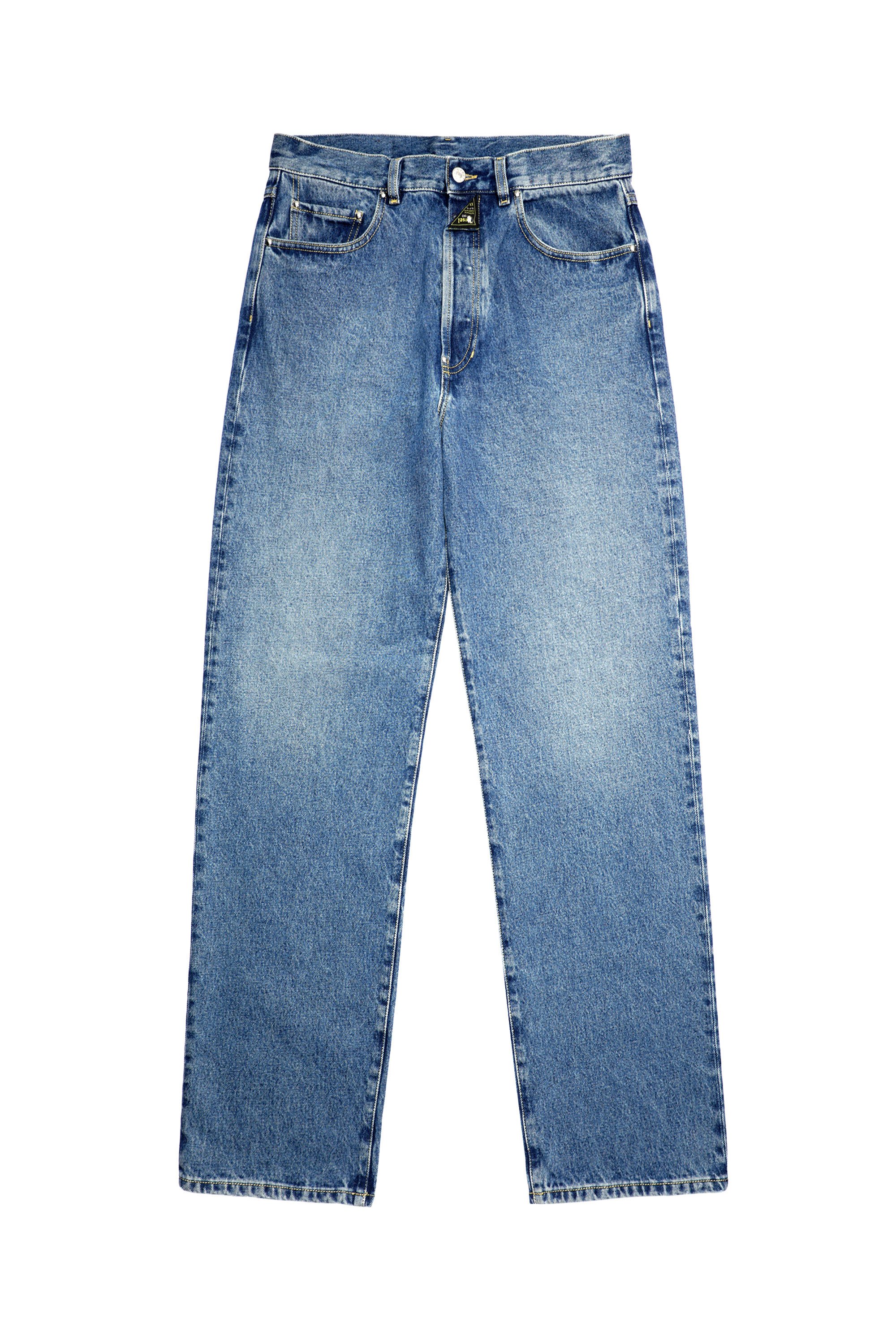 Diesel - DXD-2P2 0EHAQ Straight Jeans, Azul medio - Image 3