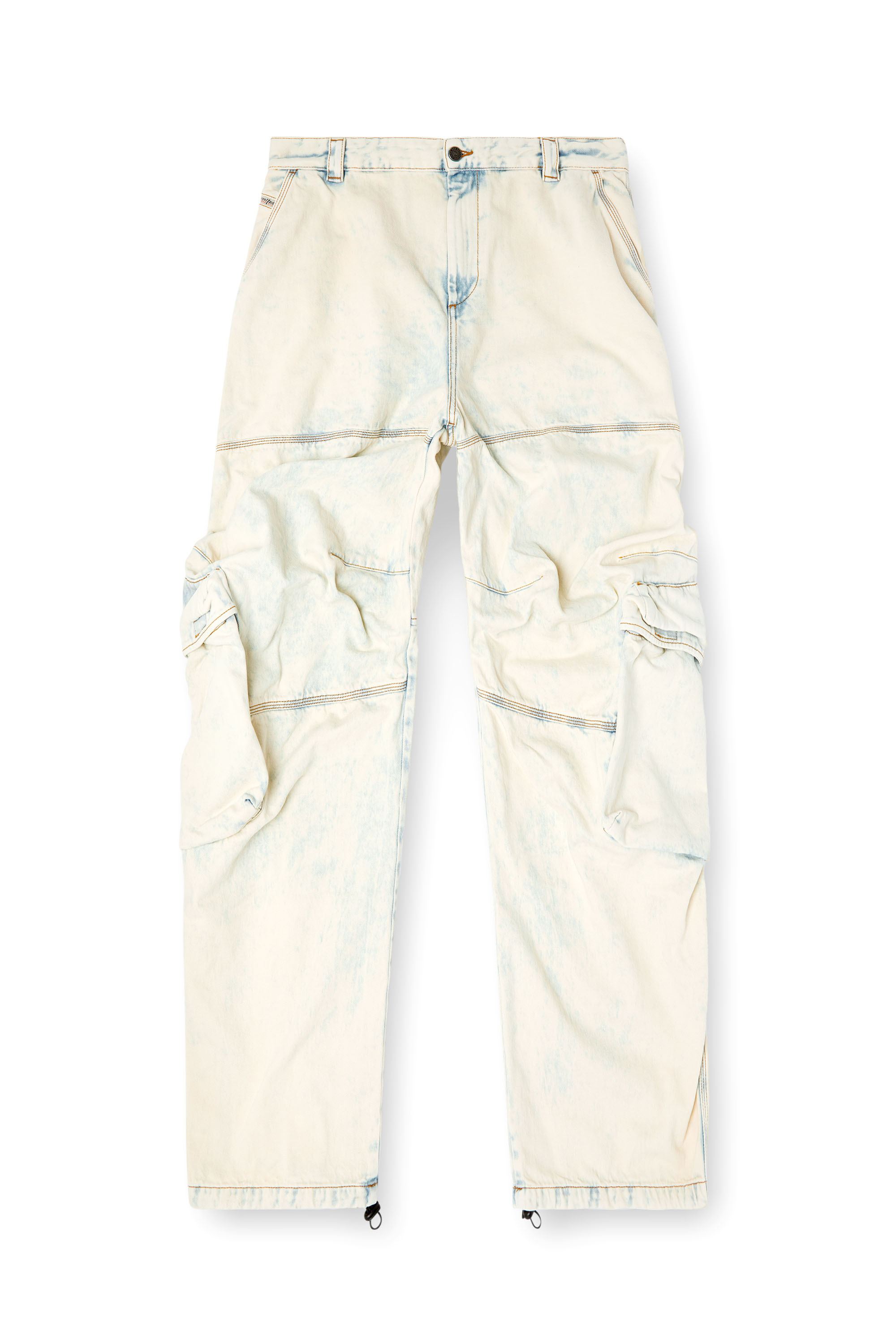 Diesel - Man Straight Jeans D-Arne 0CBCV, Light Blue - Image 3