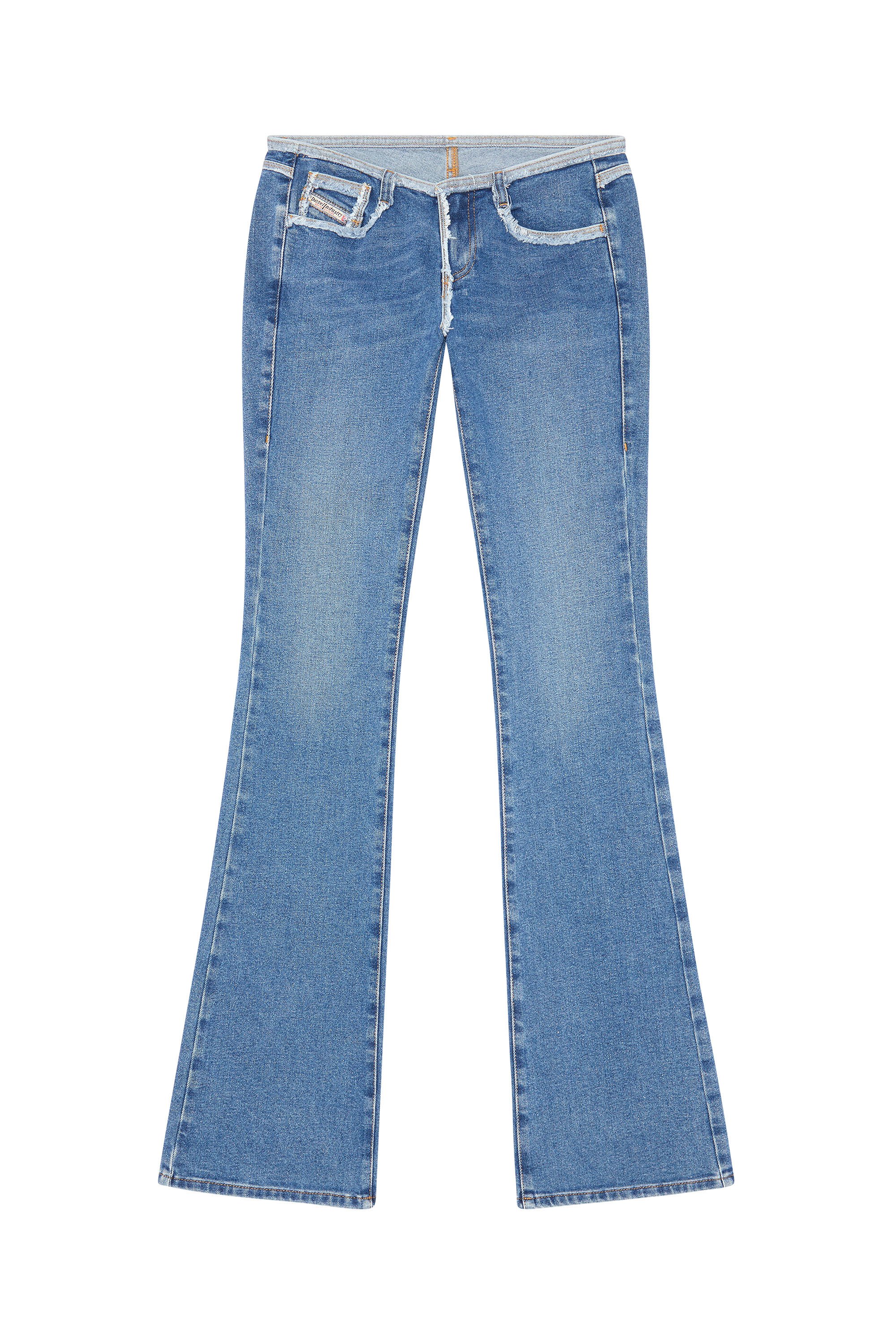 Diesel - 1969 D-EBBEY 09E19 Bootcut and Flare Jeans, Medium blue - Image 3
