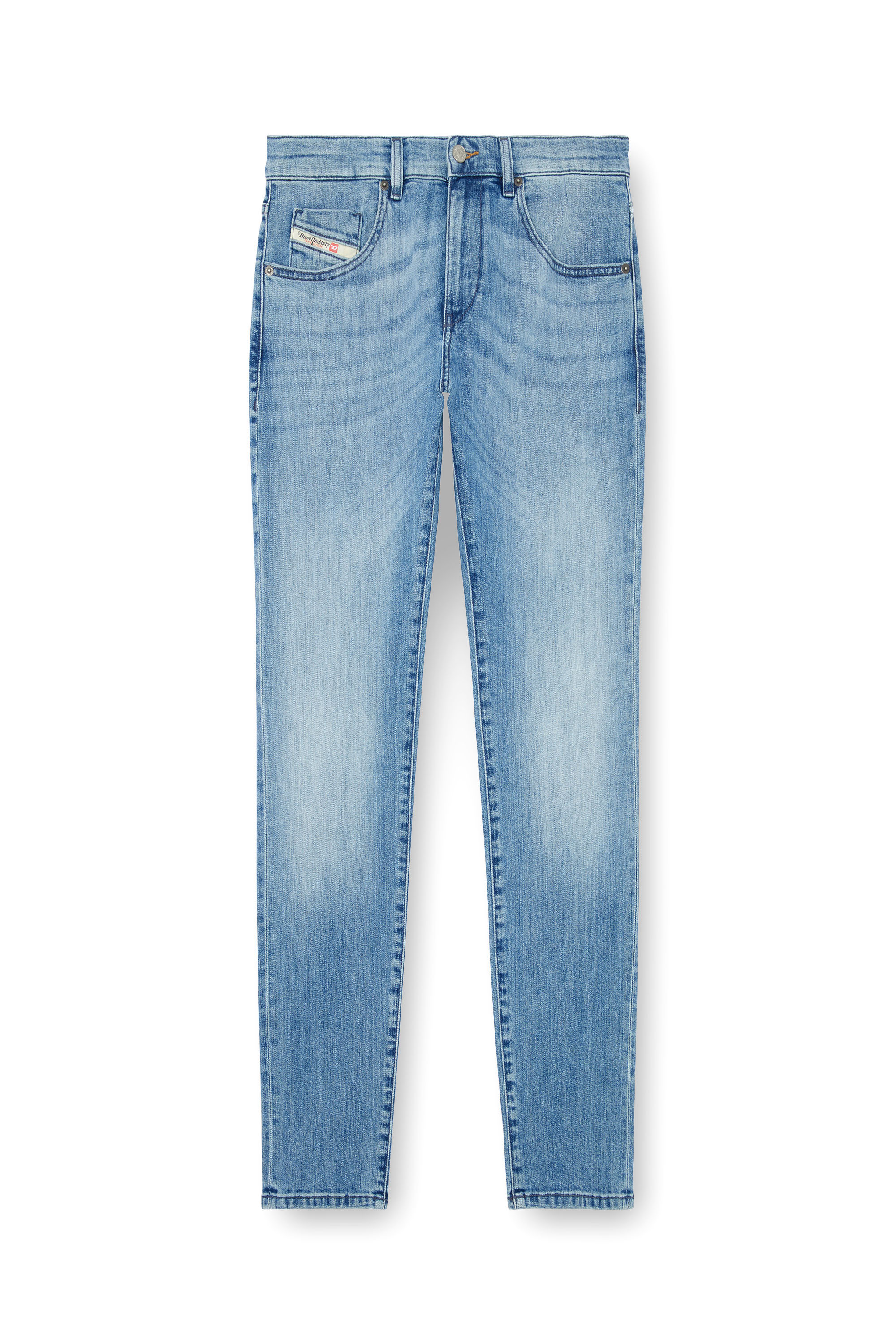 Diesel - Slim Jeans 2019 D-Strukt 0GRDI, Hombre Slim Jeans - 2019 D-Strukt in Azul marino - Image 3