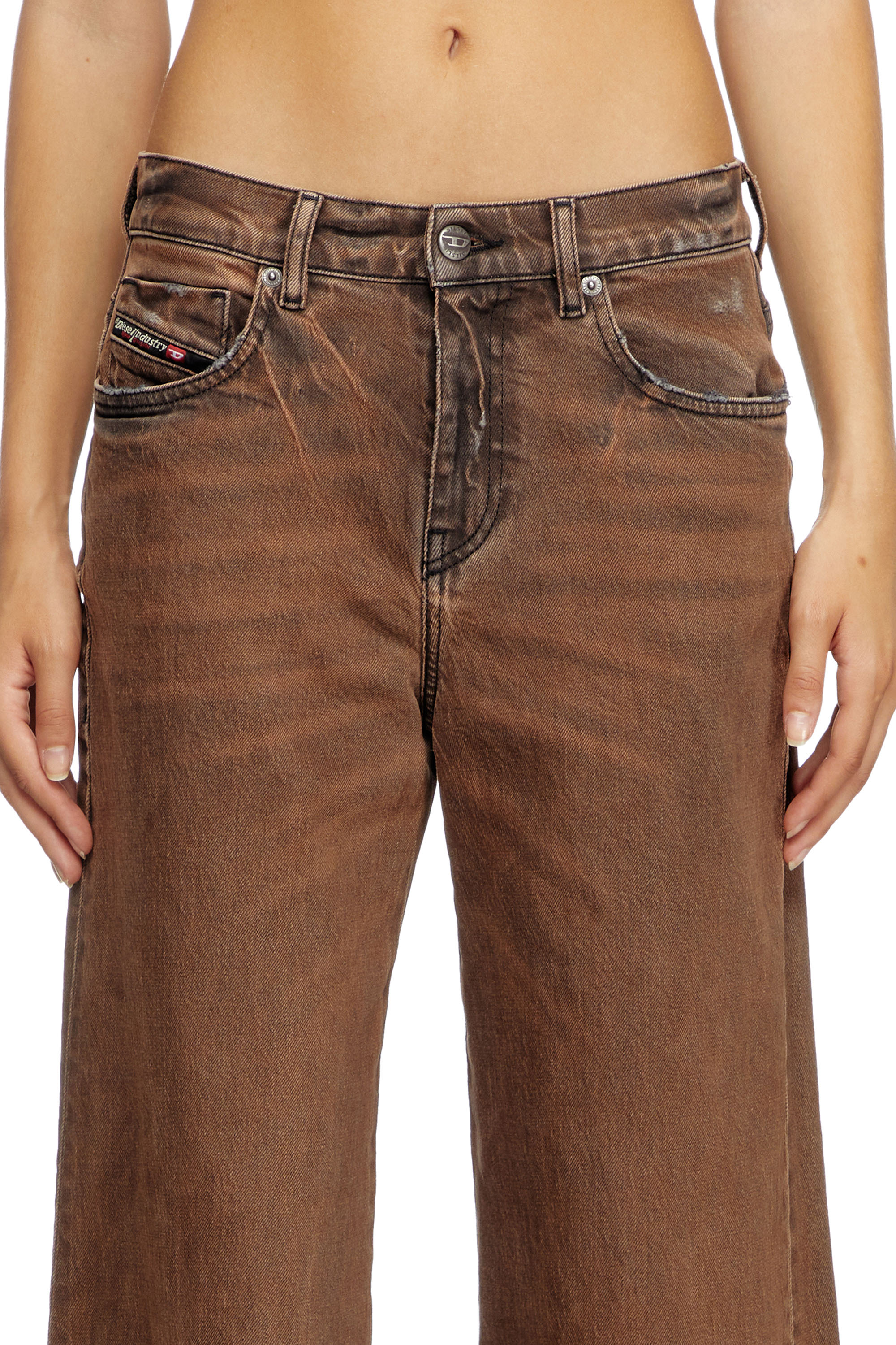 Diesel - Flare Jeans 1978 D-Akemi 09L24 Mujer, Marrón - 5