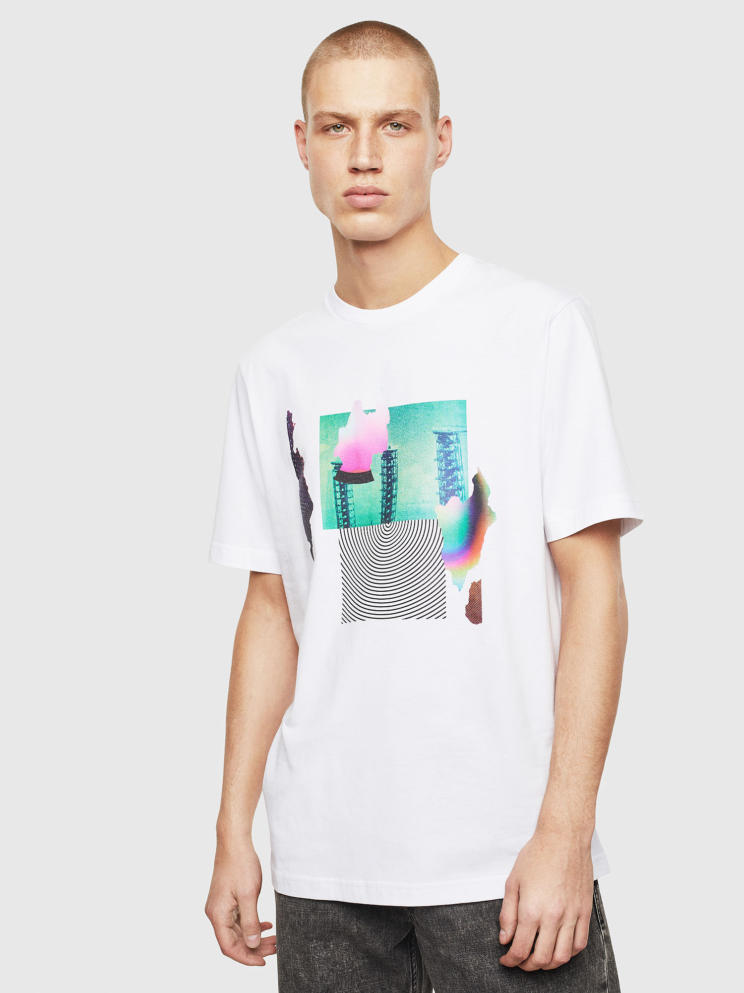 T-JUST-T25 Man: T-shirt with graphic print | Diesel