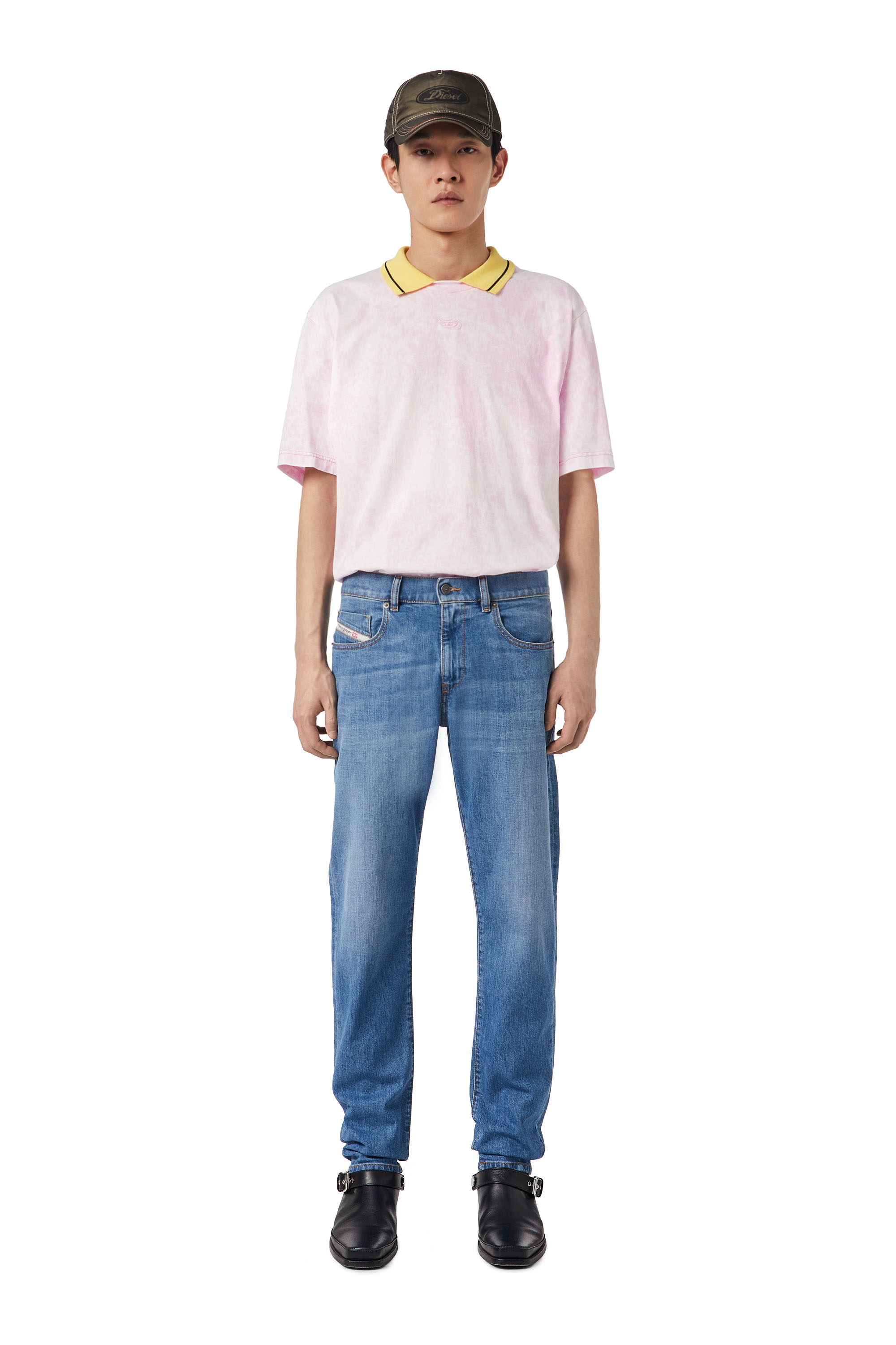 2019 D-STRUKT 0EHAJ Slim Jeans, Medium blue Diesel - 2019 D-STRUKT 0EHAJ Slim Jeans, Medium blue - Image 1