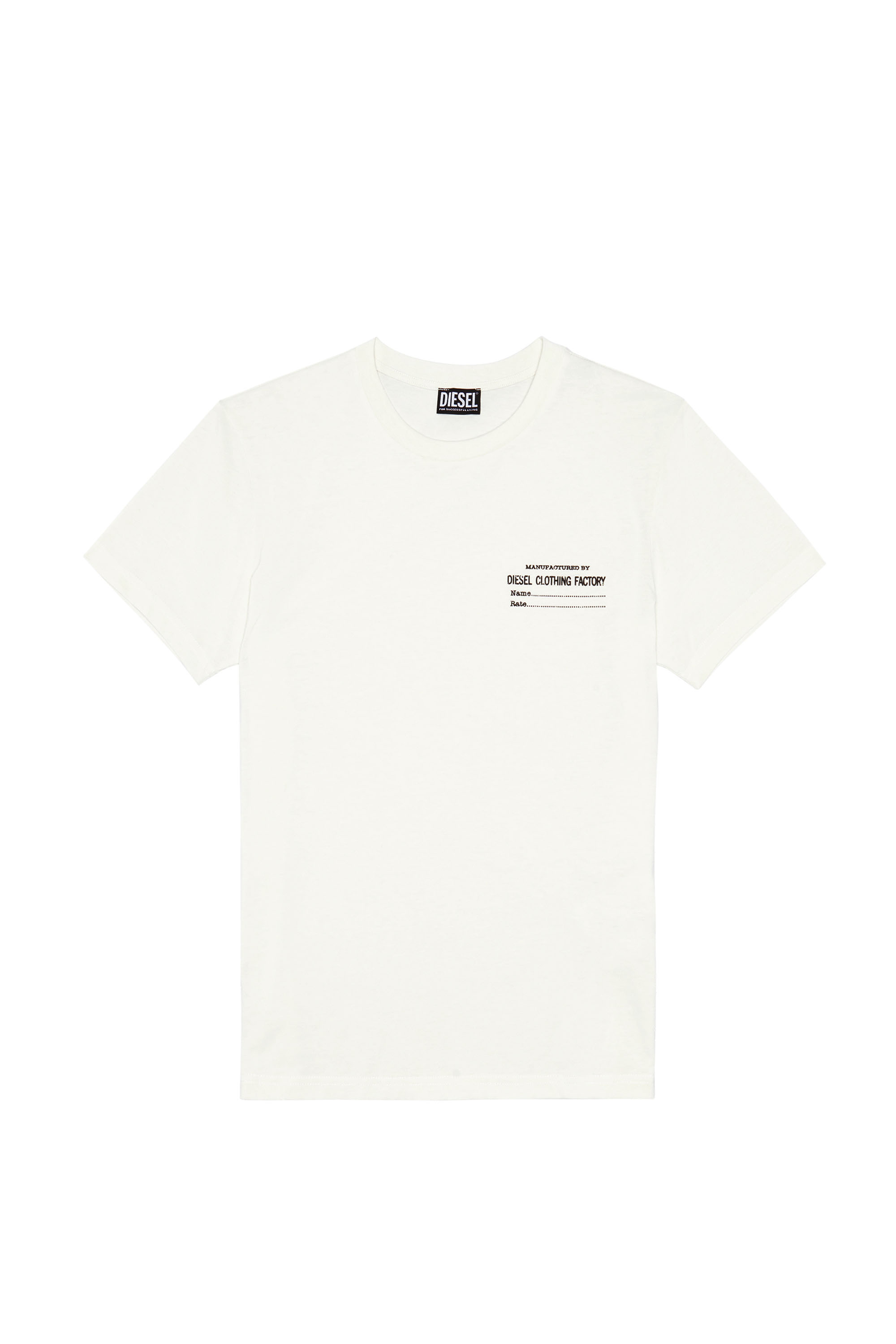 T-DIEGOR-C5, White - T-Shirts