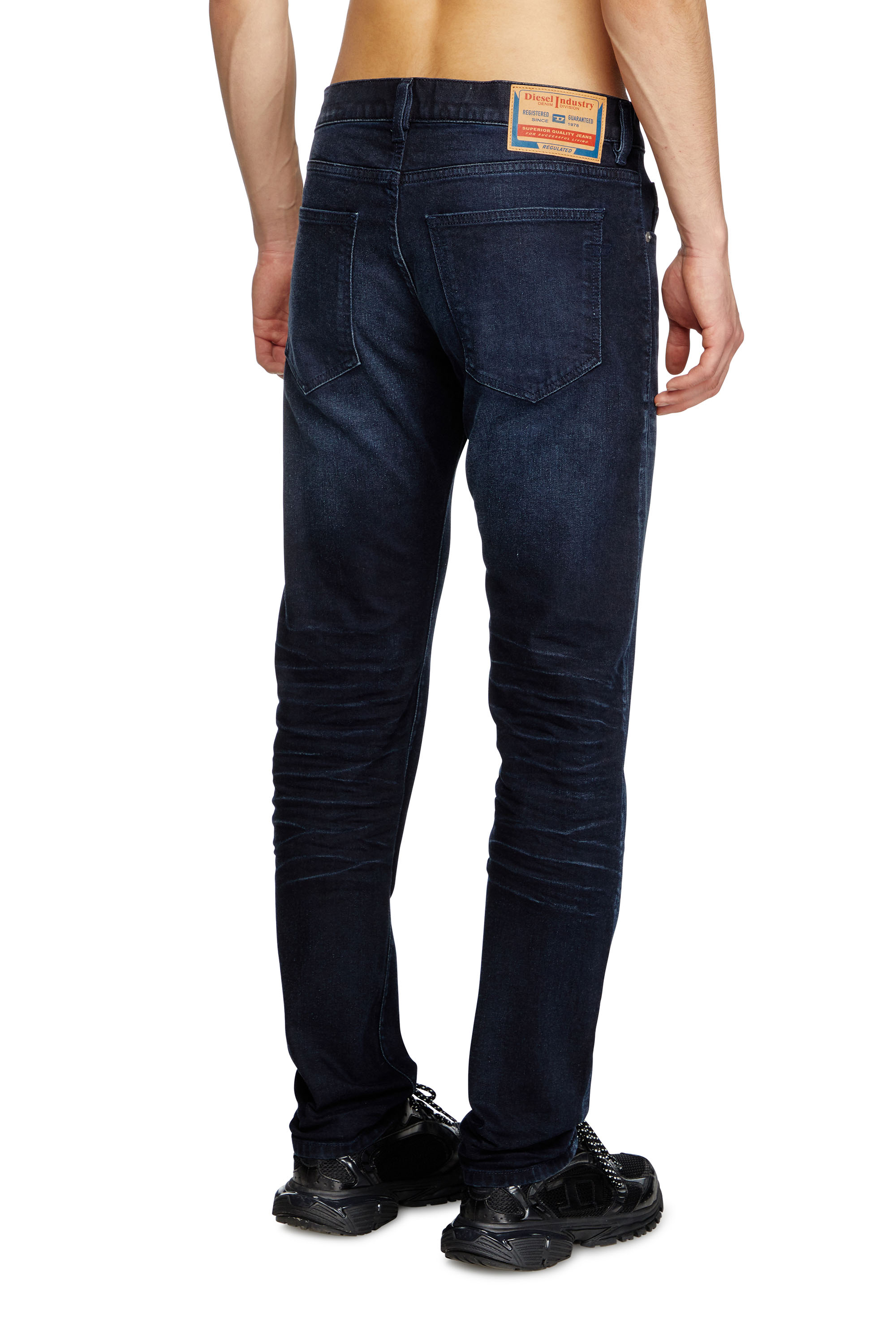 Diesel - Man's Slim Jeans 2019 D-Strukt 0BMBX, Dark Blue - 4