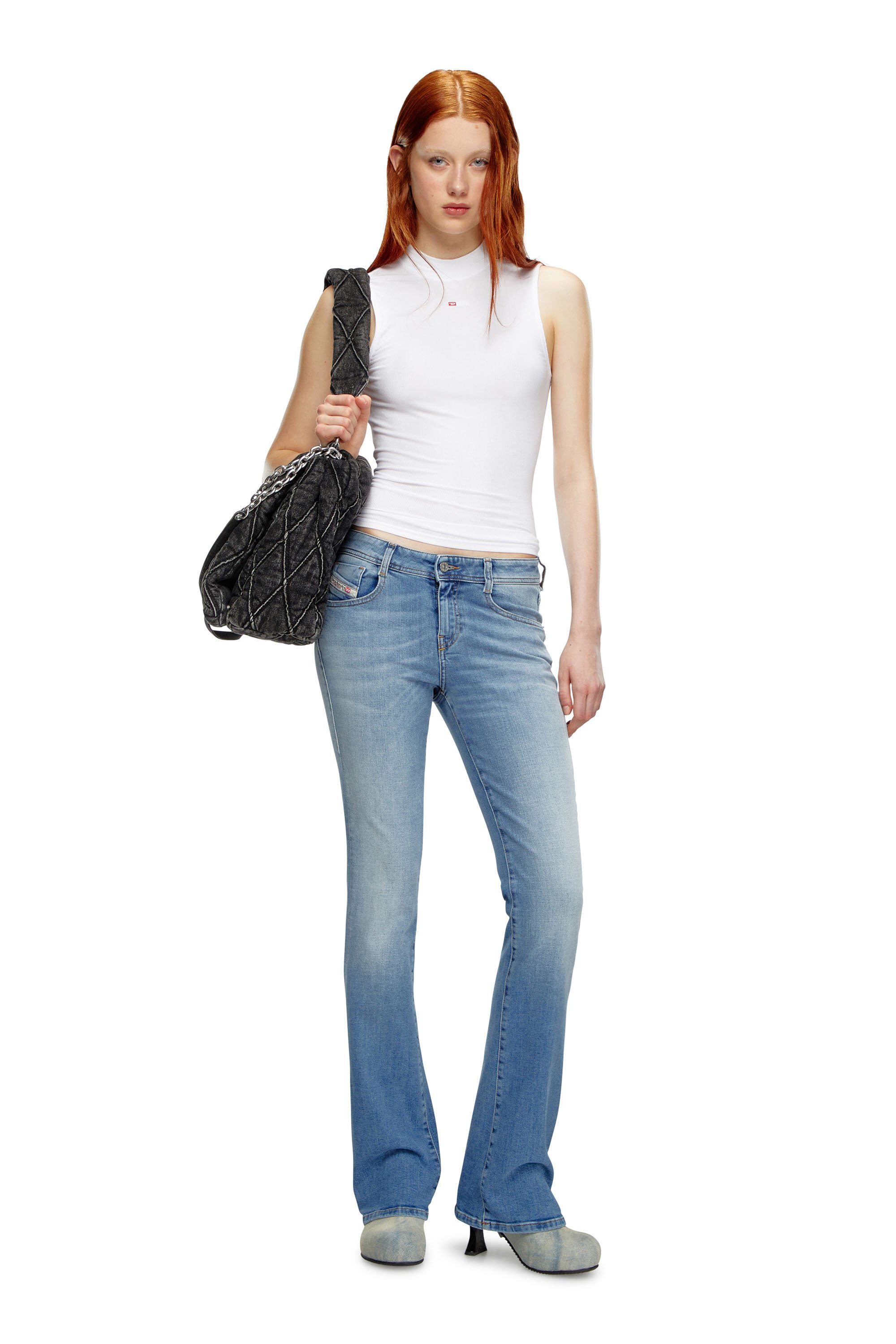 Diesel - Bootcut and Flare Jeans 1969 D-Ebbey 09K06, Mujer Bootcut y Flare Jeans - 1969 D-Ebbey in Azul marino - Image 1