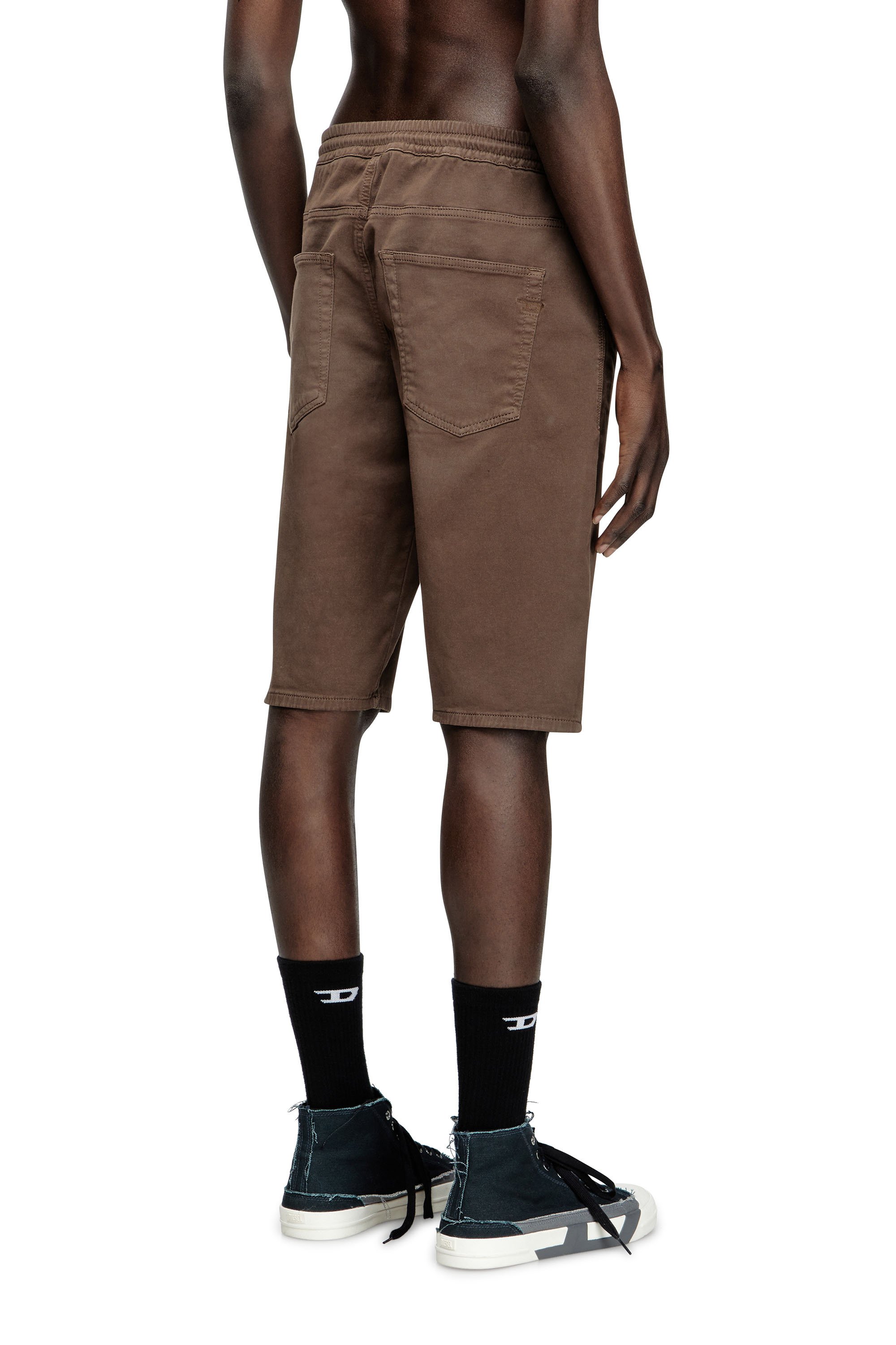 Diesel - 2033 D-KROOLEY-SHORT JOGG, Man's Chino shorts in JoggJeans in null - 3