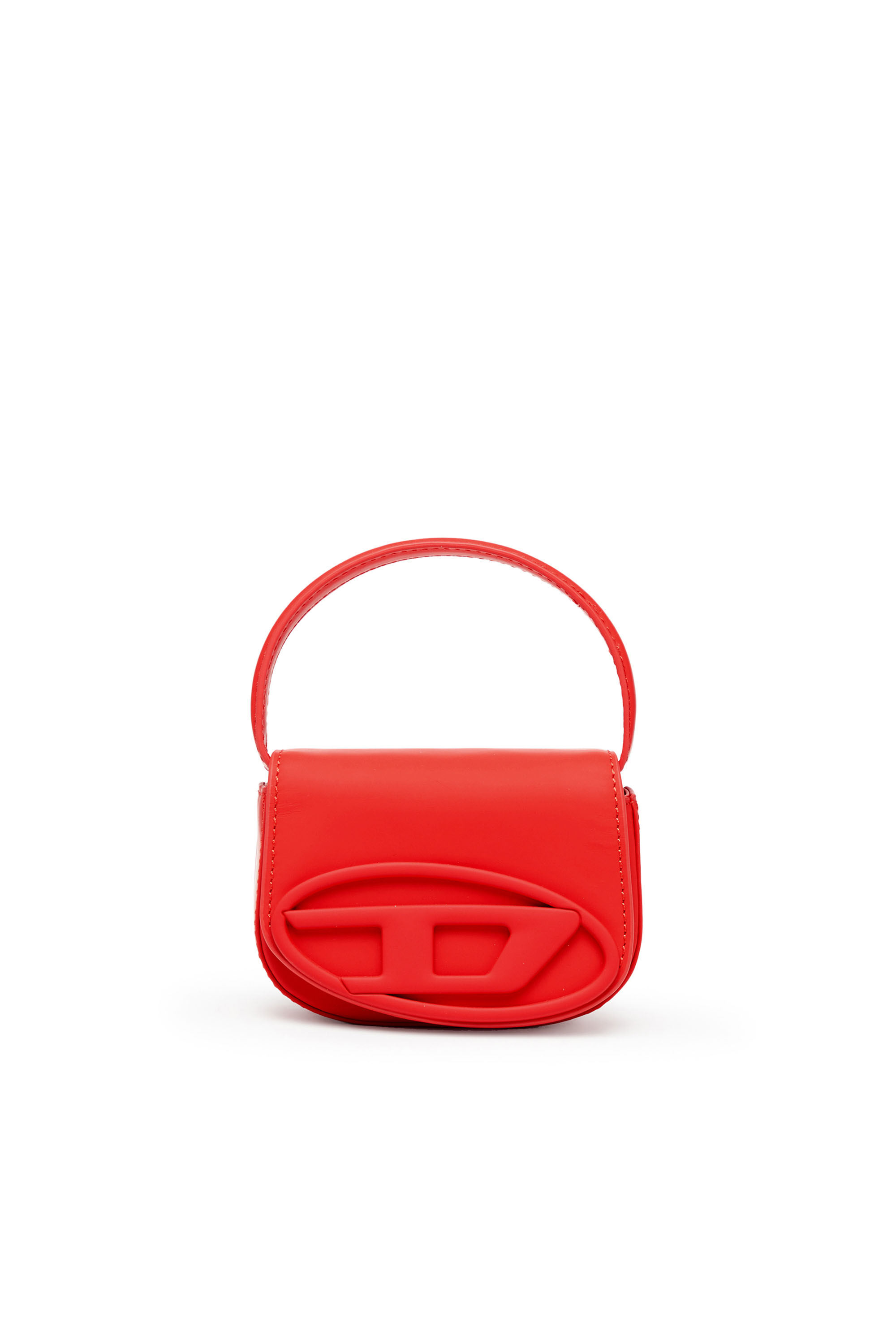 Diesel - 1DR XS, 1DR Xs-Minibolso icónico de cuero mate Mujer in Rojo - 6