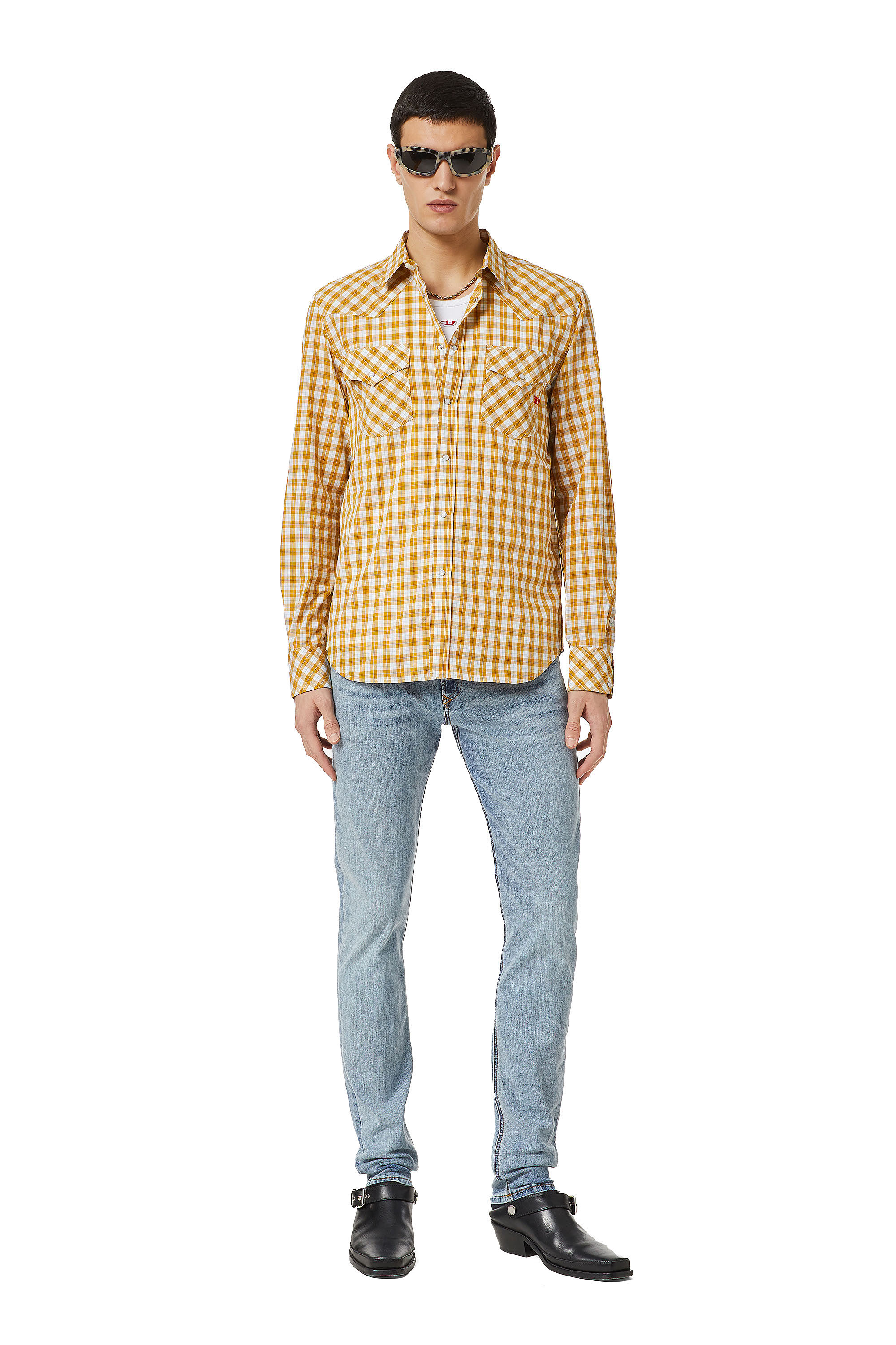 Diesel - 1979 Sleenker 069YX Skinny Jeans, Azul Claro - Image 1