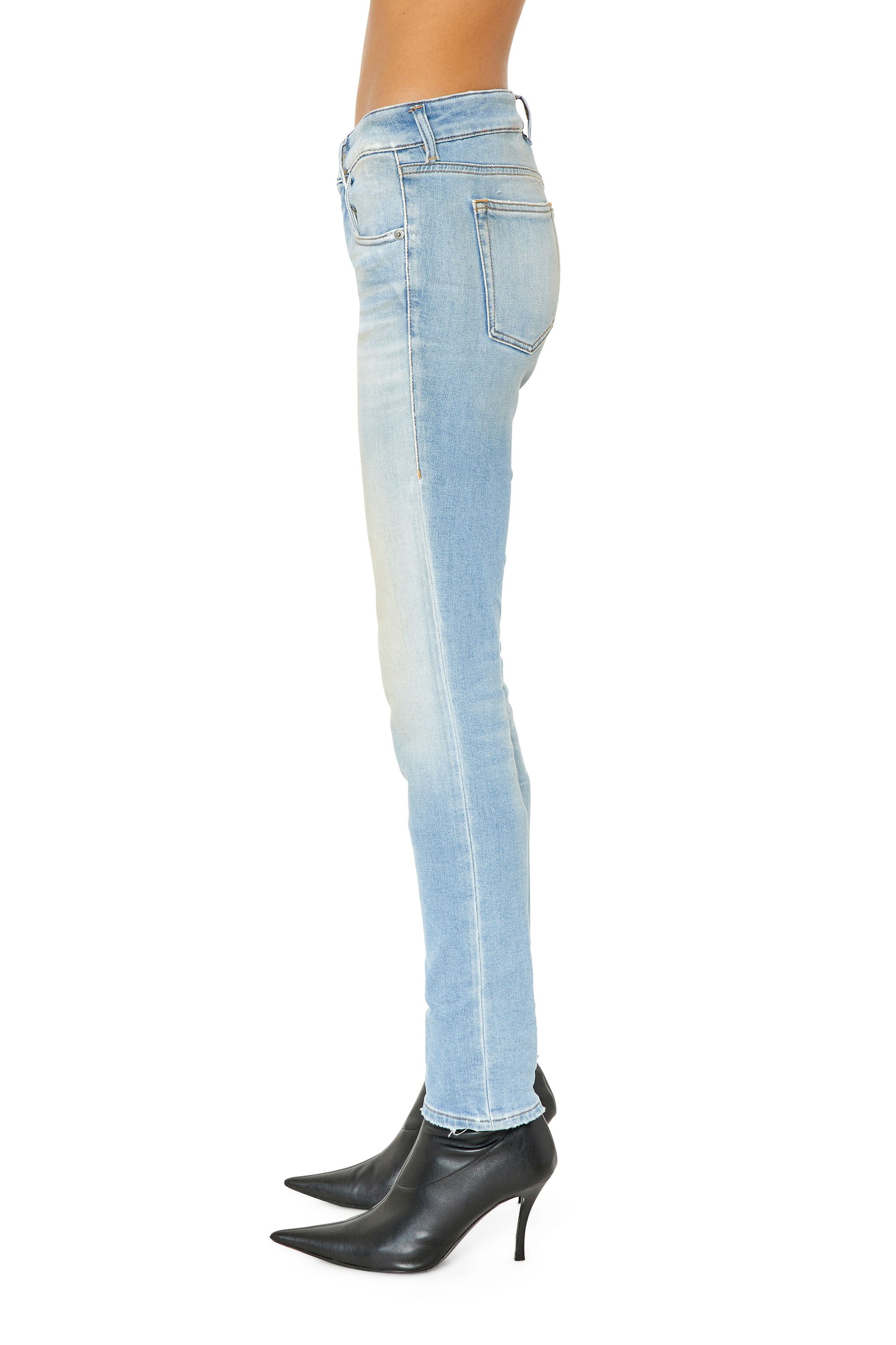 Diesel - Slim D-Ollies JoggJeans® 068CW, Light Blue - Image 6