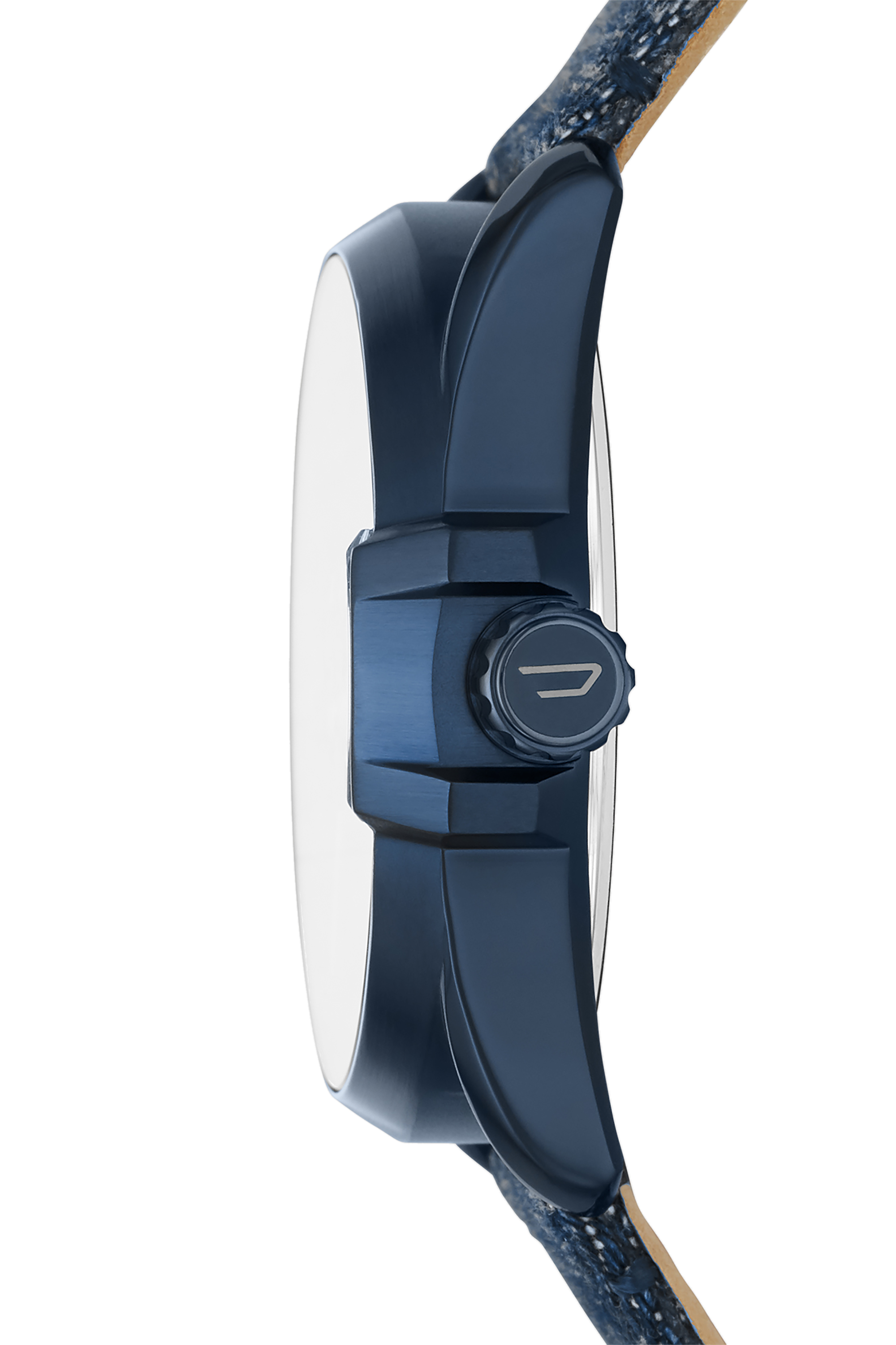 DZ1969: Chopped digital gold-tone stainless steel watch | Diesel