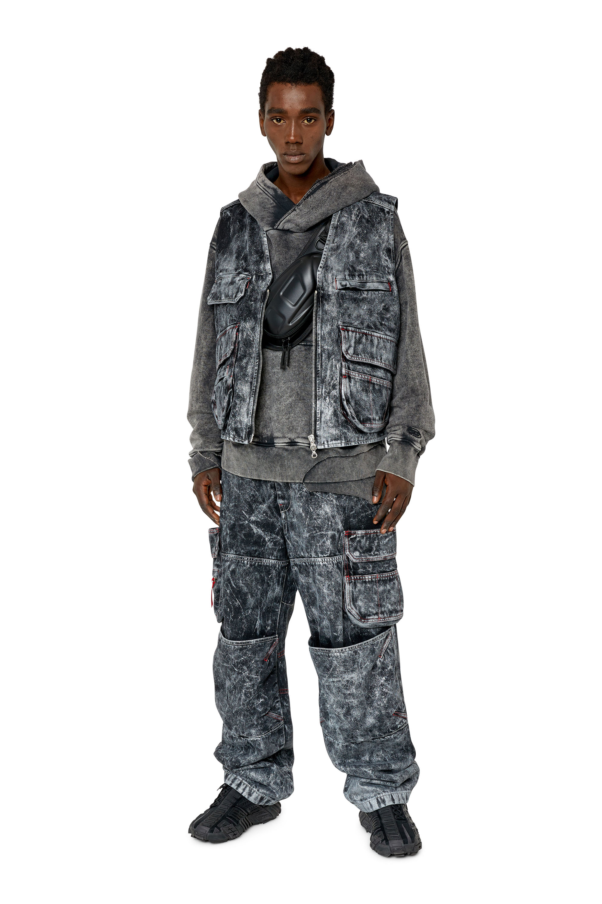 Diesel - D-SAMP, Negro/Gris oscuro - Image 5