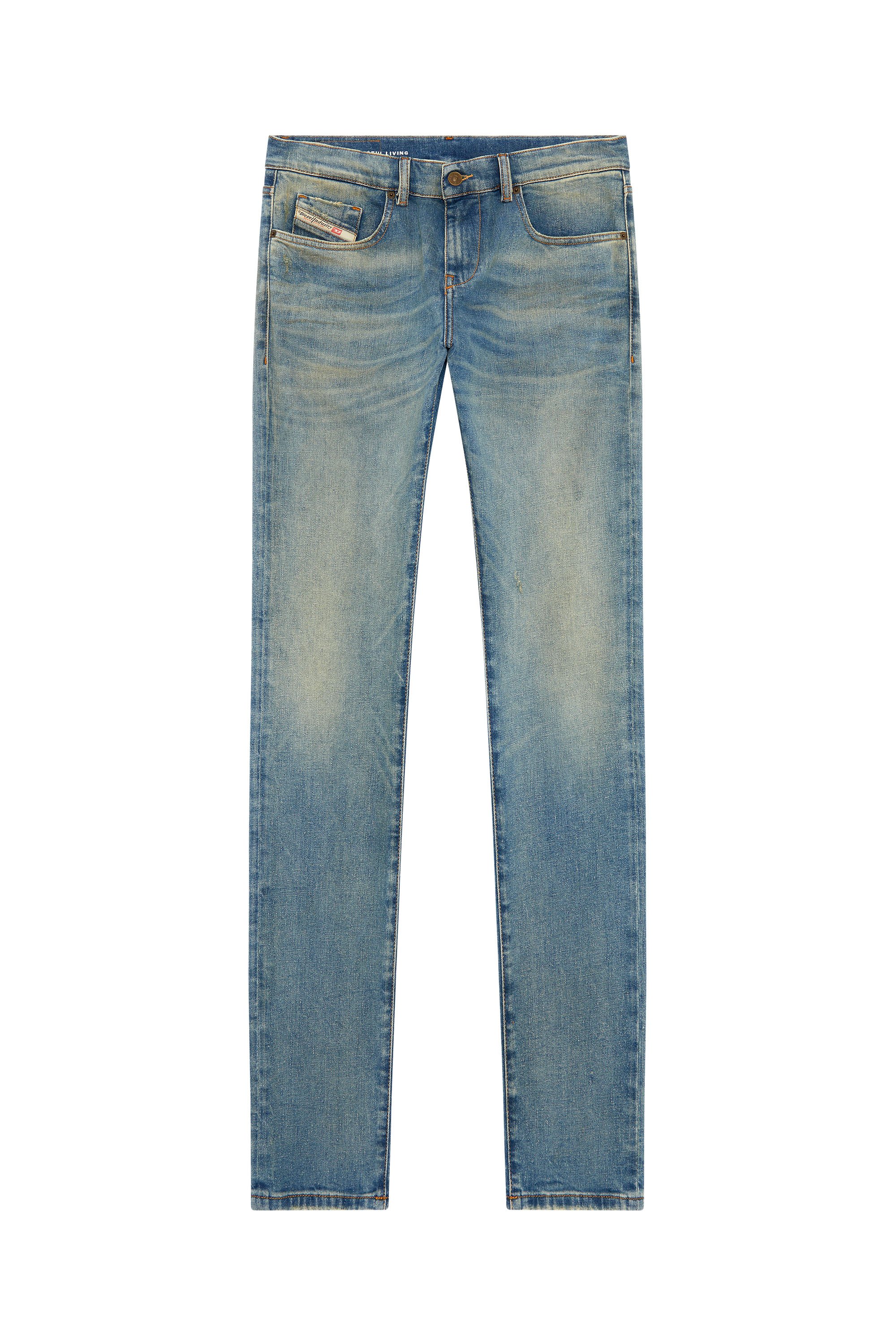 Diesel - Slim Jeans 2019 D-Strukt 09H50, Azul medio - Image 3