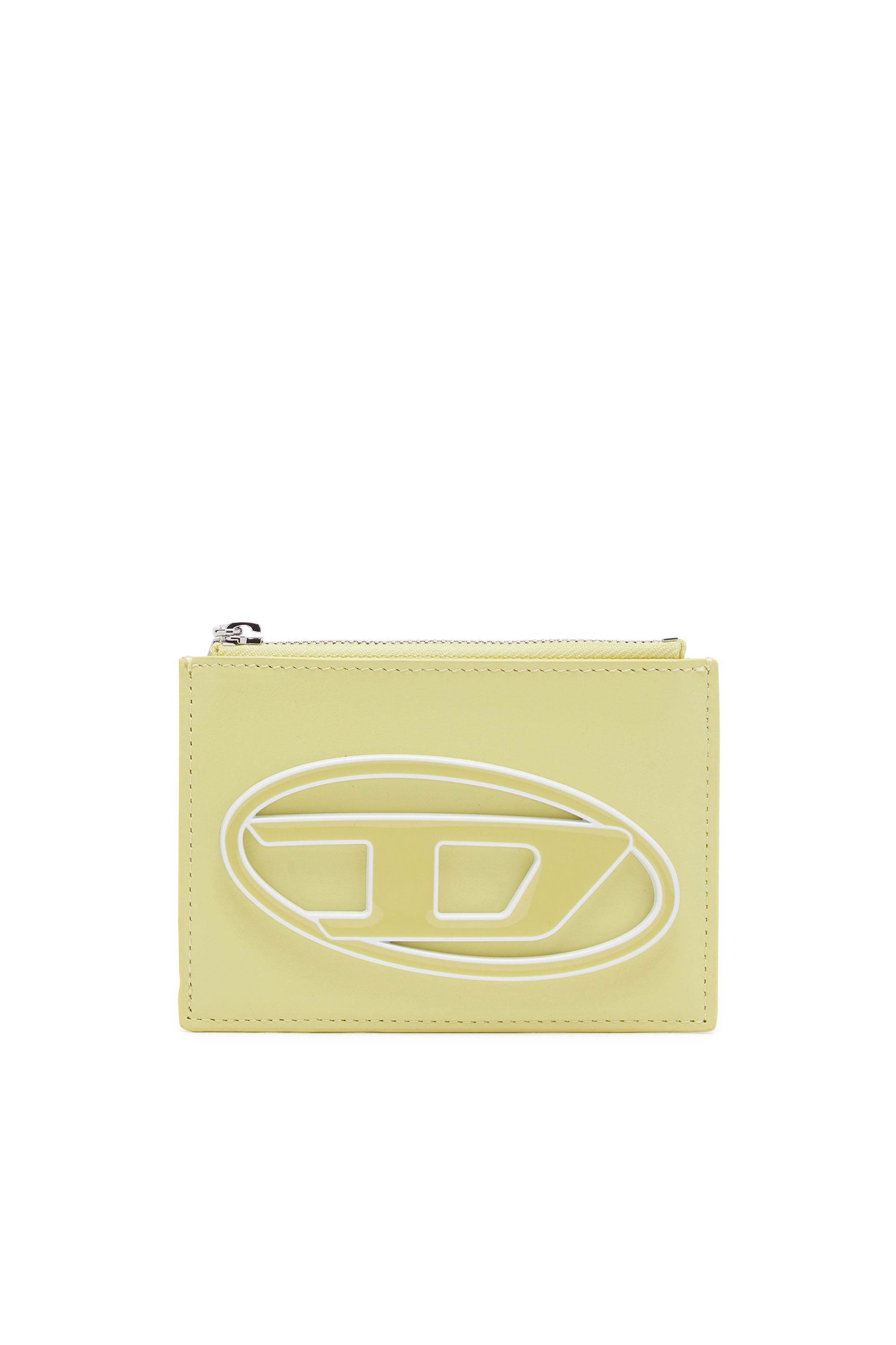 正規品・関税込◆JILLSTUART◆Pearl Deco Card Holder Women's Card holder in pastel leather | Yellow | Diesel