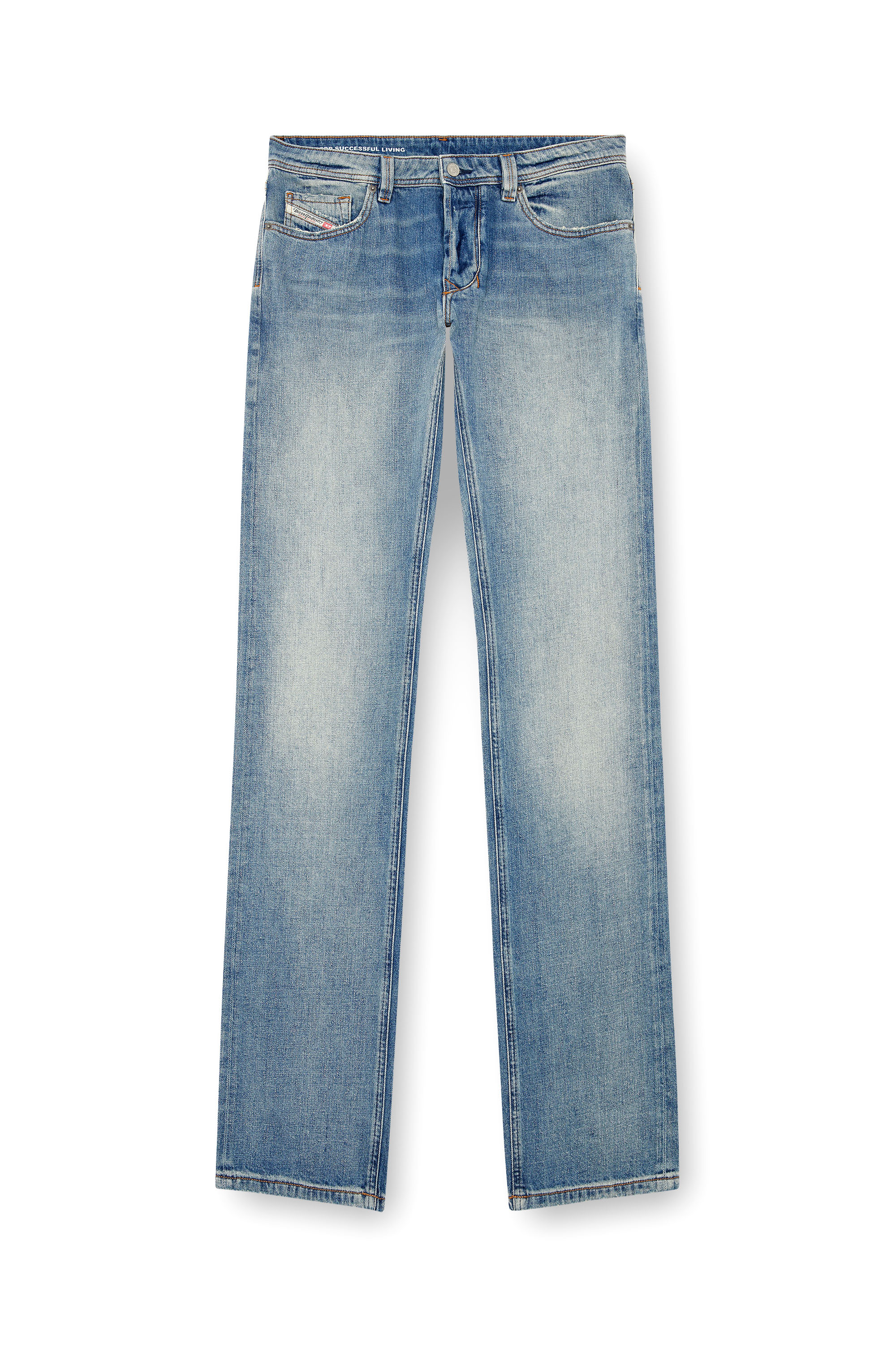 Diesel - Hombre Straight Jeans 1985 Larkee 0GRDN, Azul Claro - Image 3