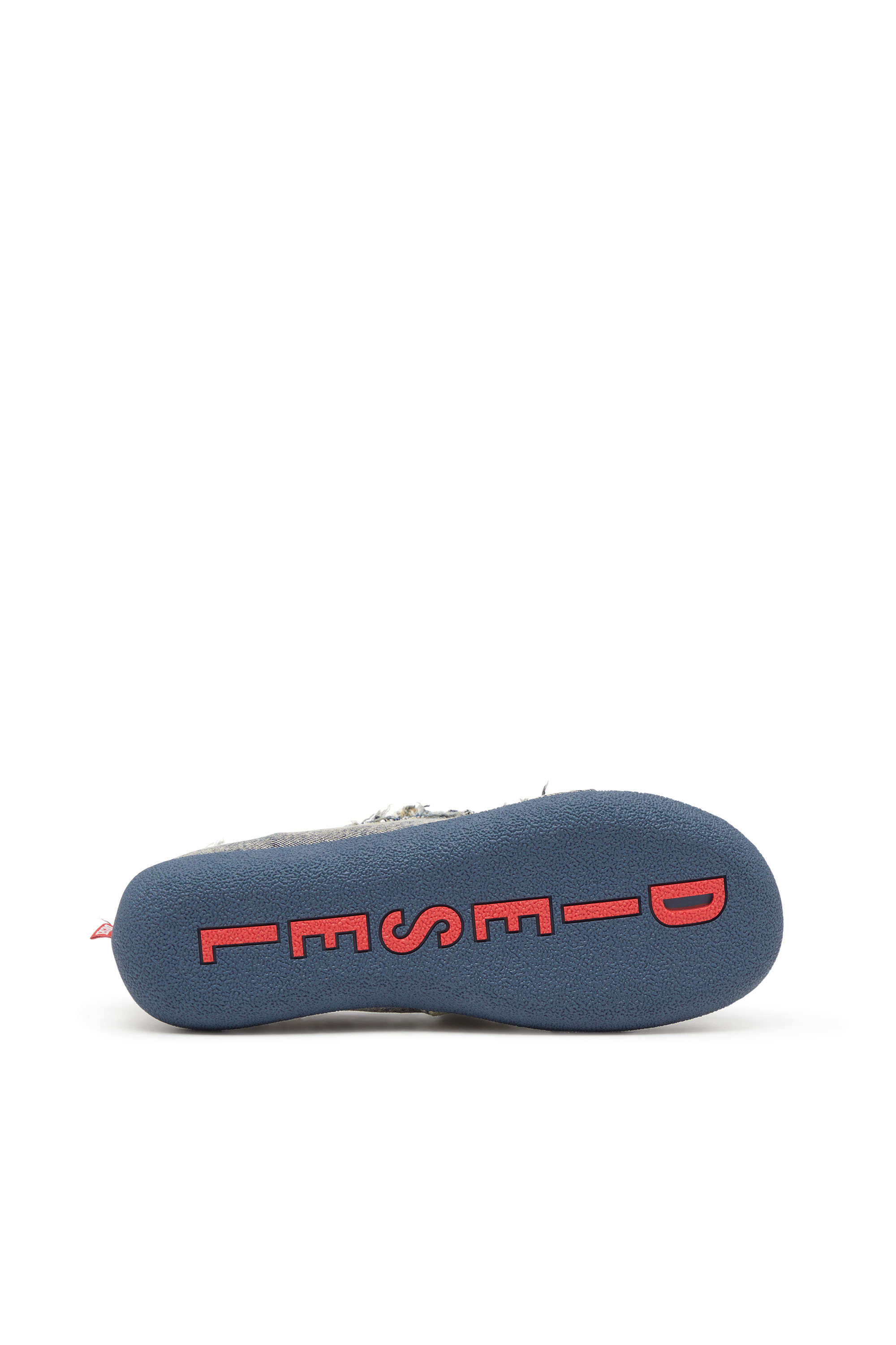 Diesel - D-SHOCK MOC, D-Shock-Mocasines de denim desgastado Hombre in Azul marino - 4
