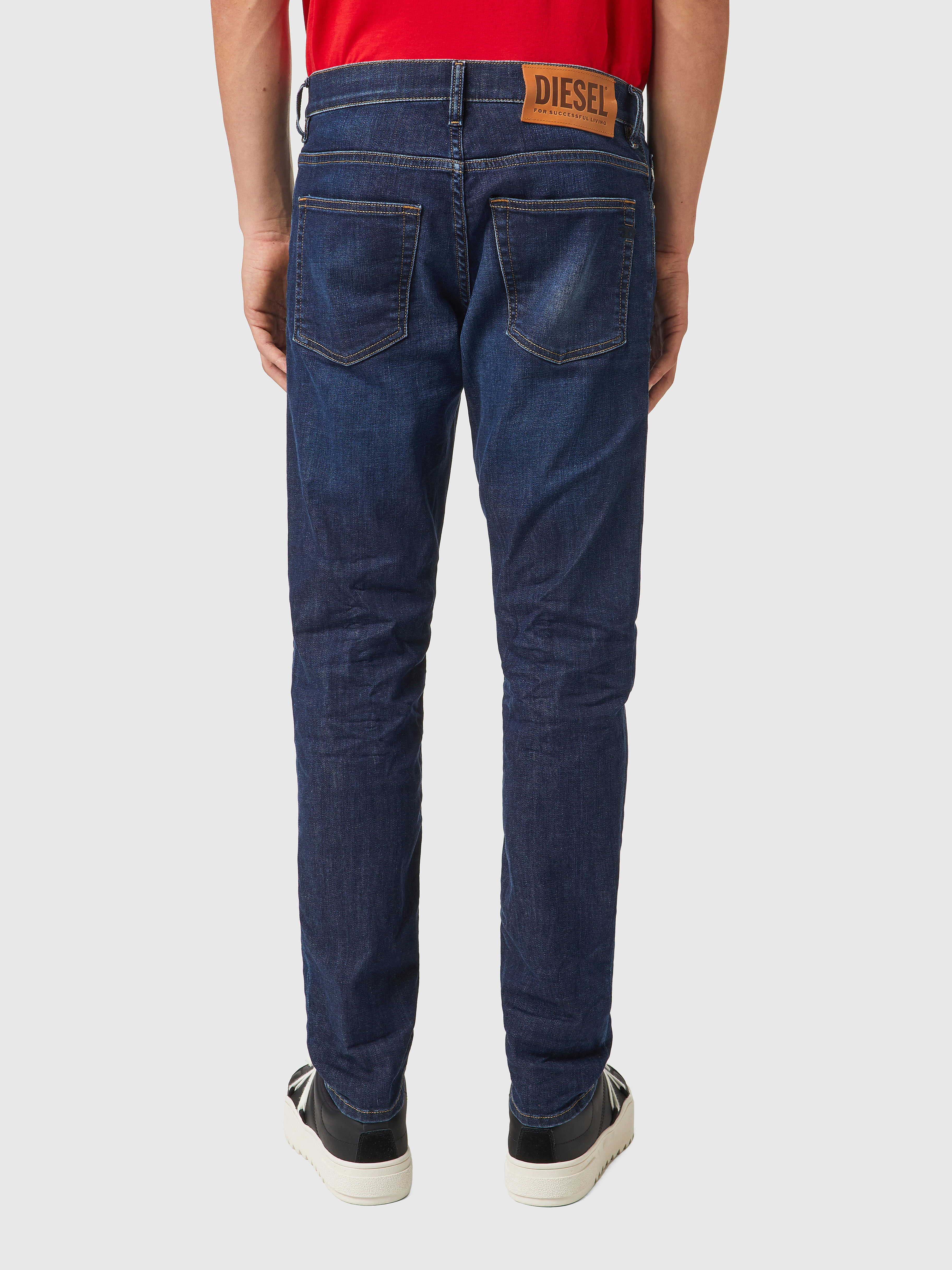 Diesel - 2005 D-FINING 009ZU Tapered Jeans, Azul Oscuro - Image 2