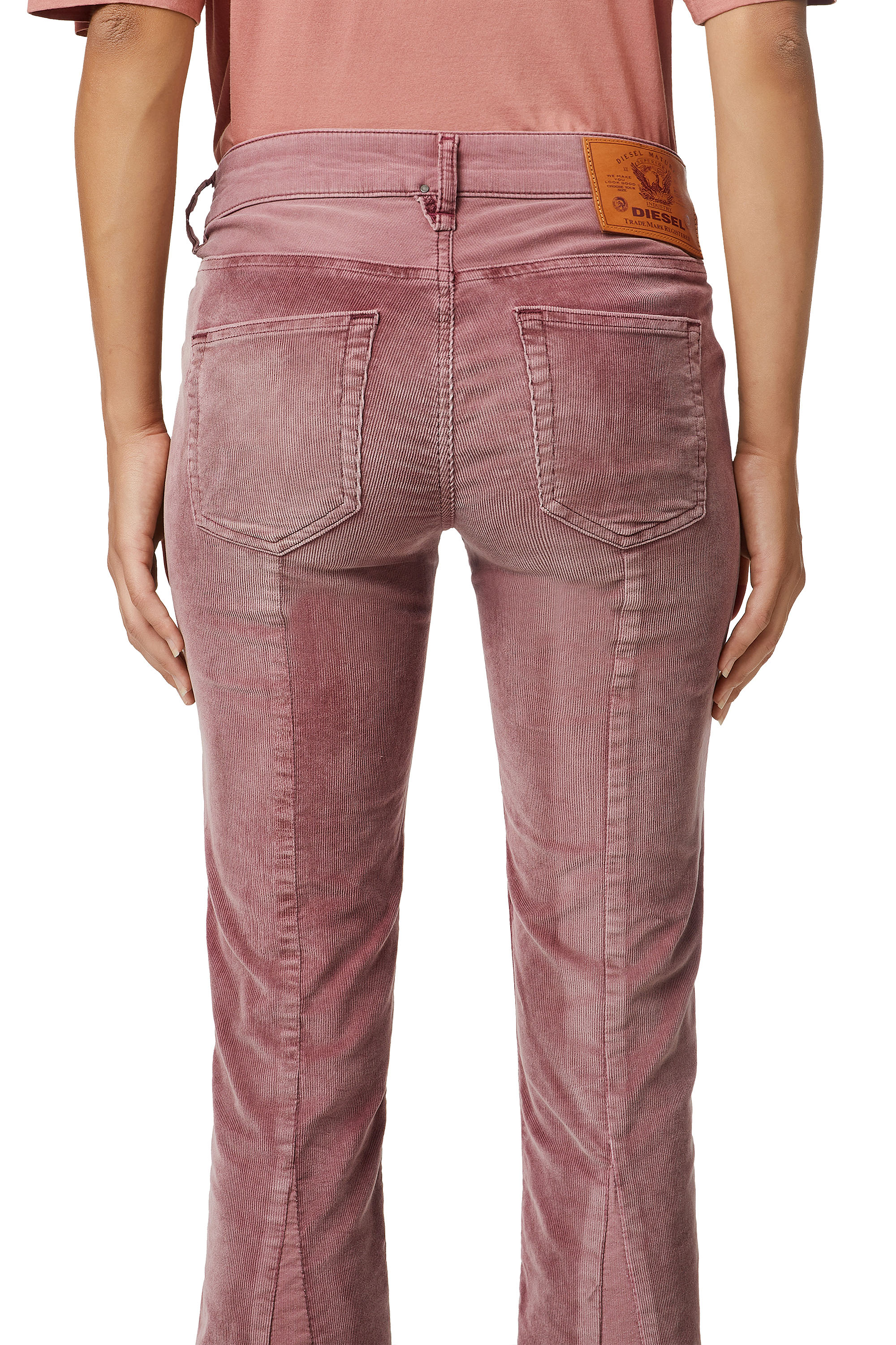 Diesel - D-Ebbey Bootcut Jeans 069YA, Pink - Image 4