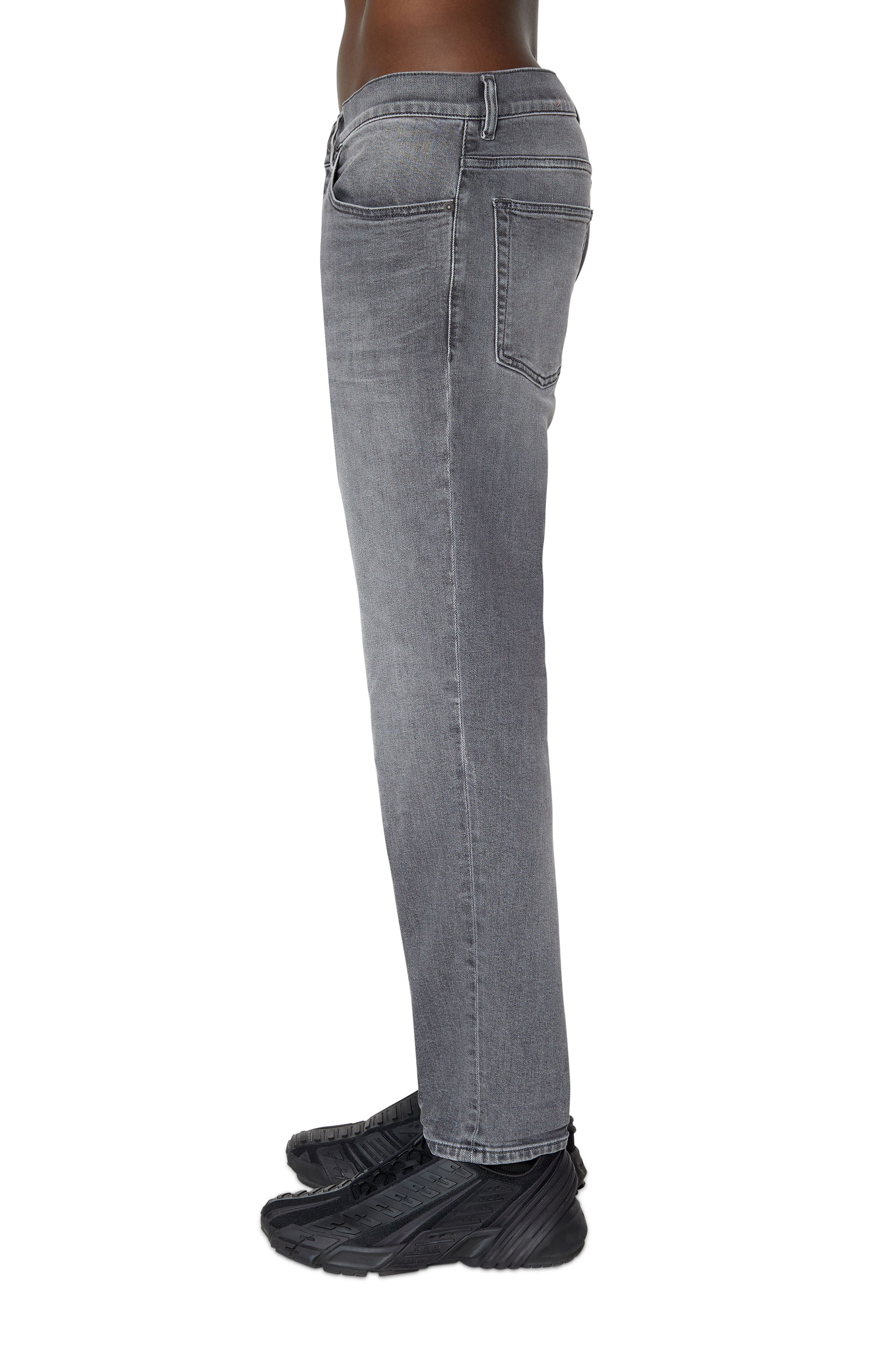 Diesel - Tapered Jeans 2005 D-Fining 09D50, Black/Dark grey - Image 4