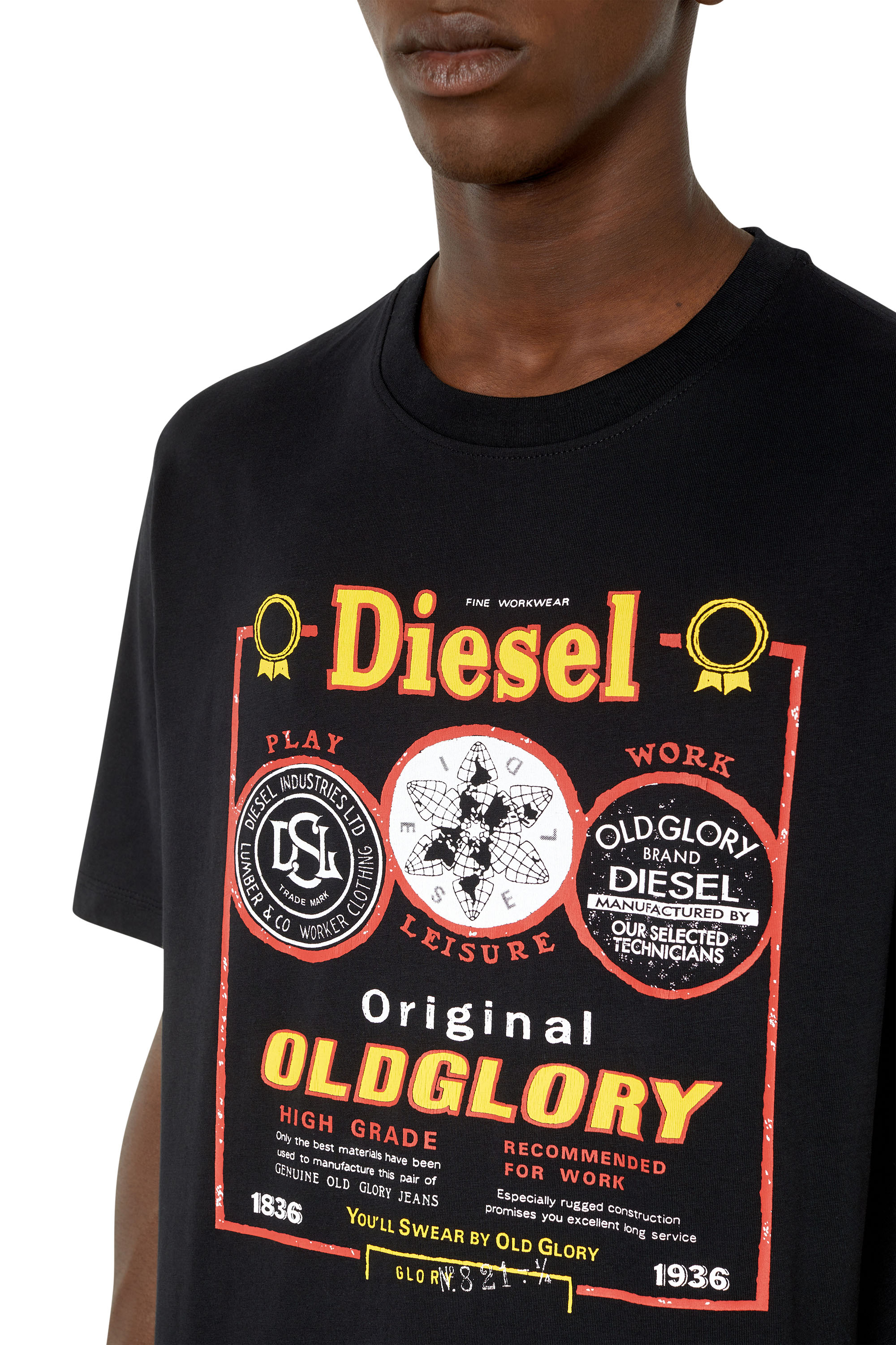 Diesel - T-JUST-E36, Negro - Image 4