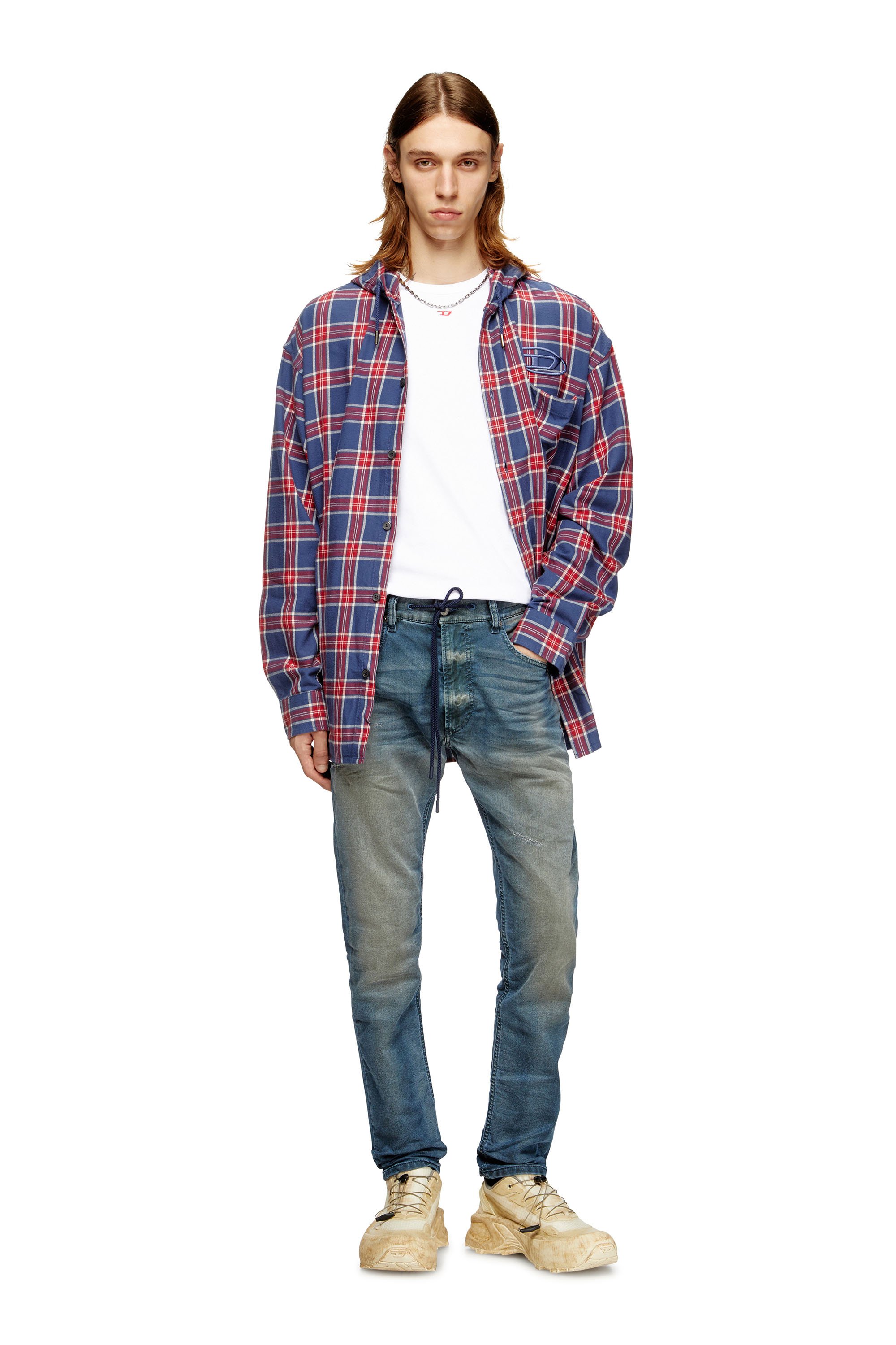 Diesel - Regular 2032 D-Krooley Joggjeans® 068SC Hombre, Azul Oscuro - 2