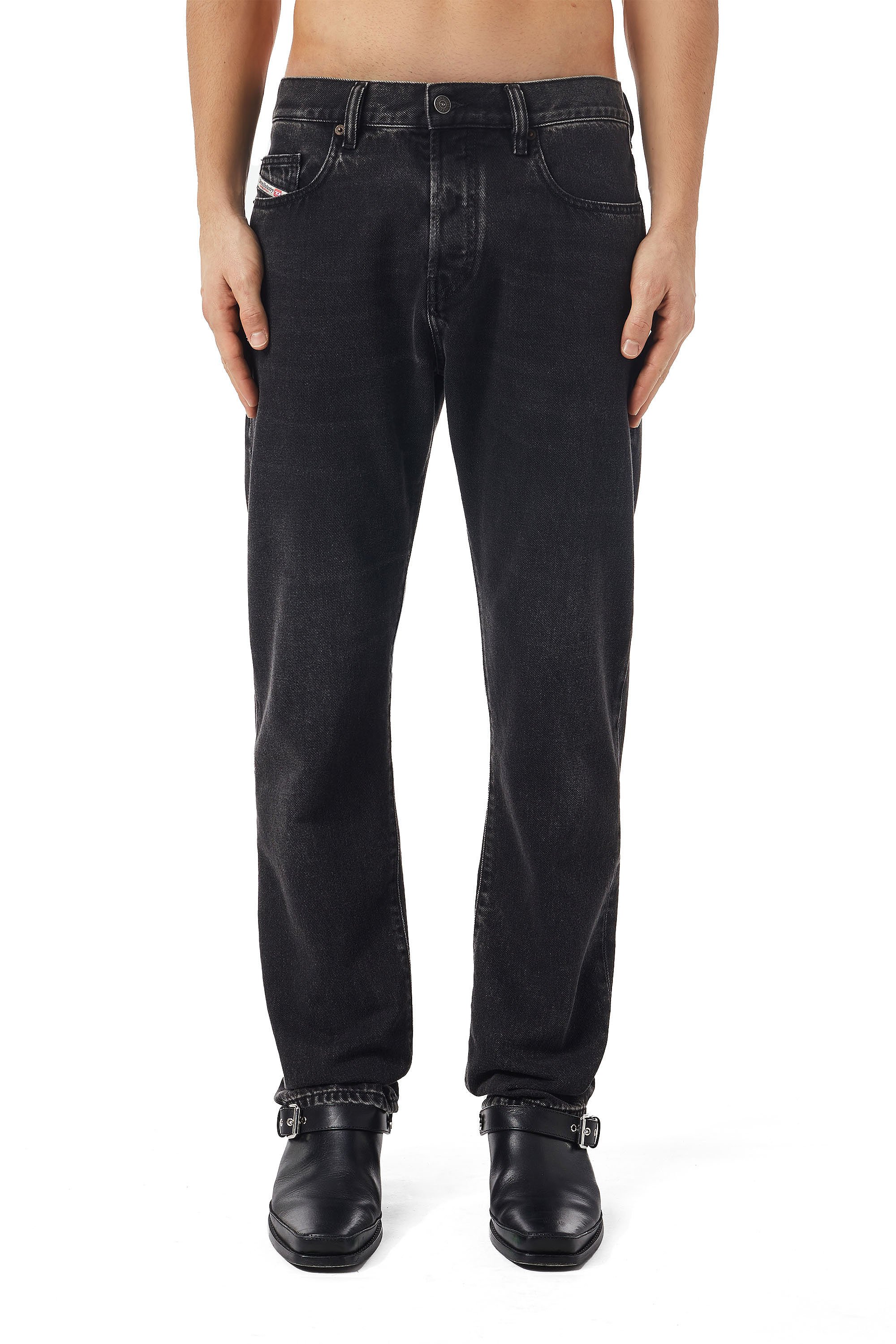 2020 D-VIKER 09B88 Straight Jeans, Black/Dark grey - Jeans