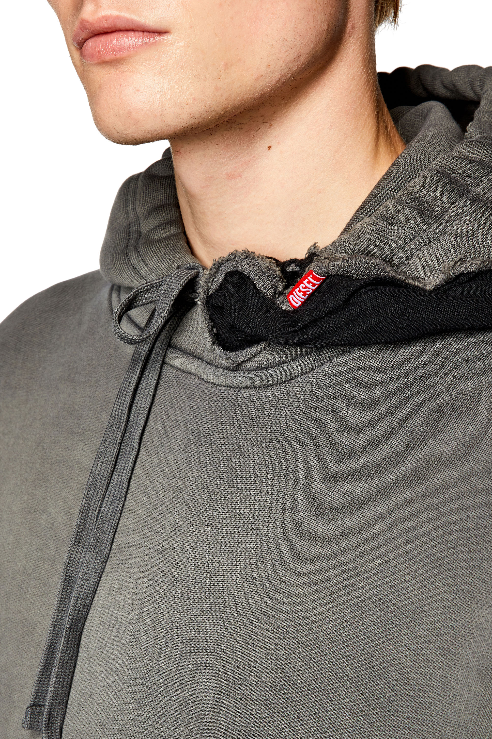 Diesel - S-MACSROT-HOOD, Gris - Image 4