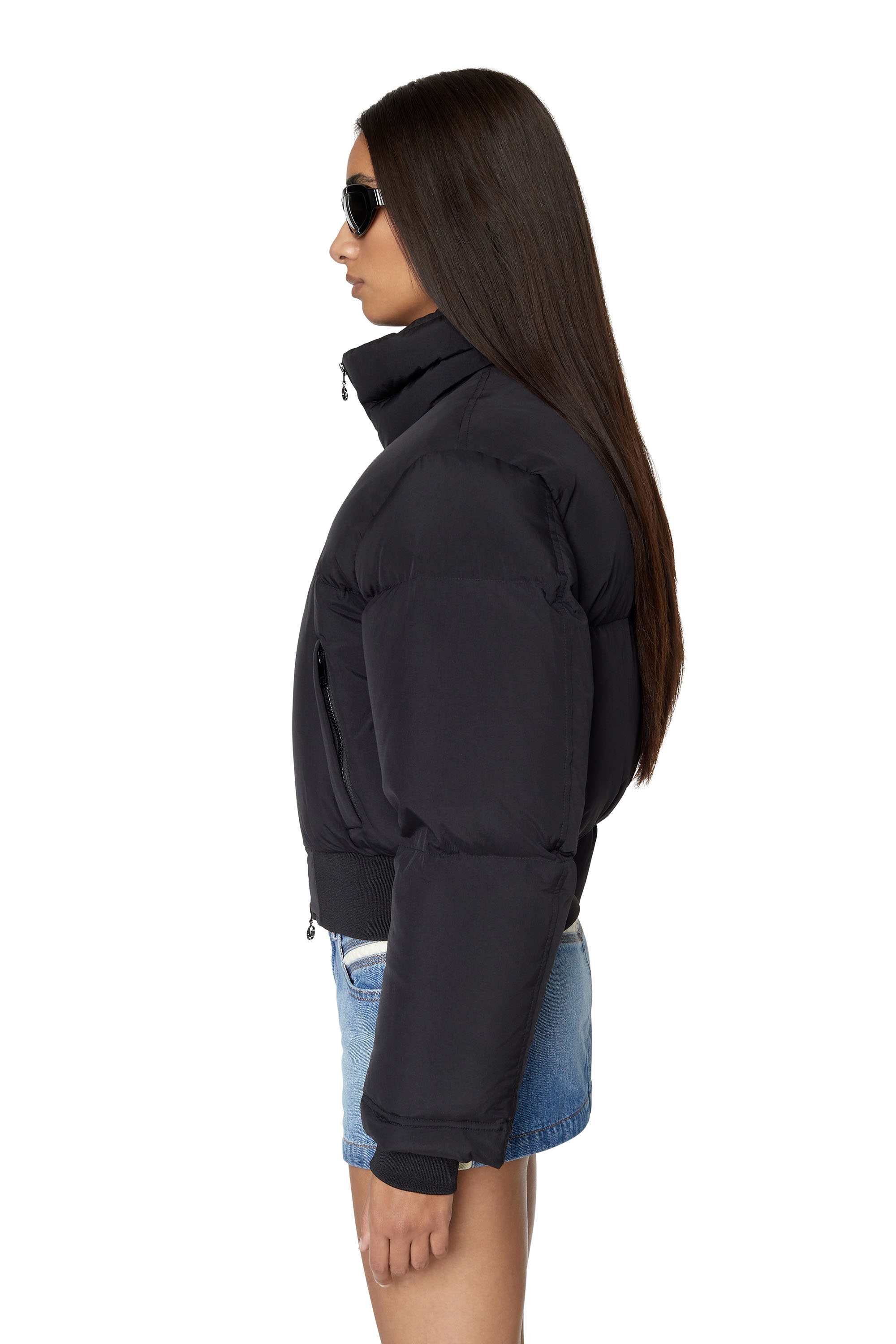 Diesel - W-PEYTON-SHORT, Black - Image 5
