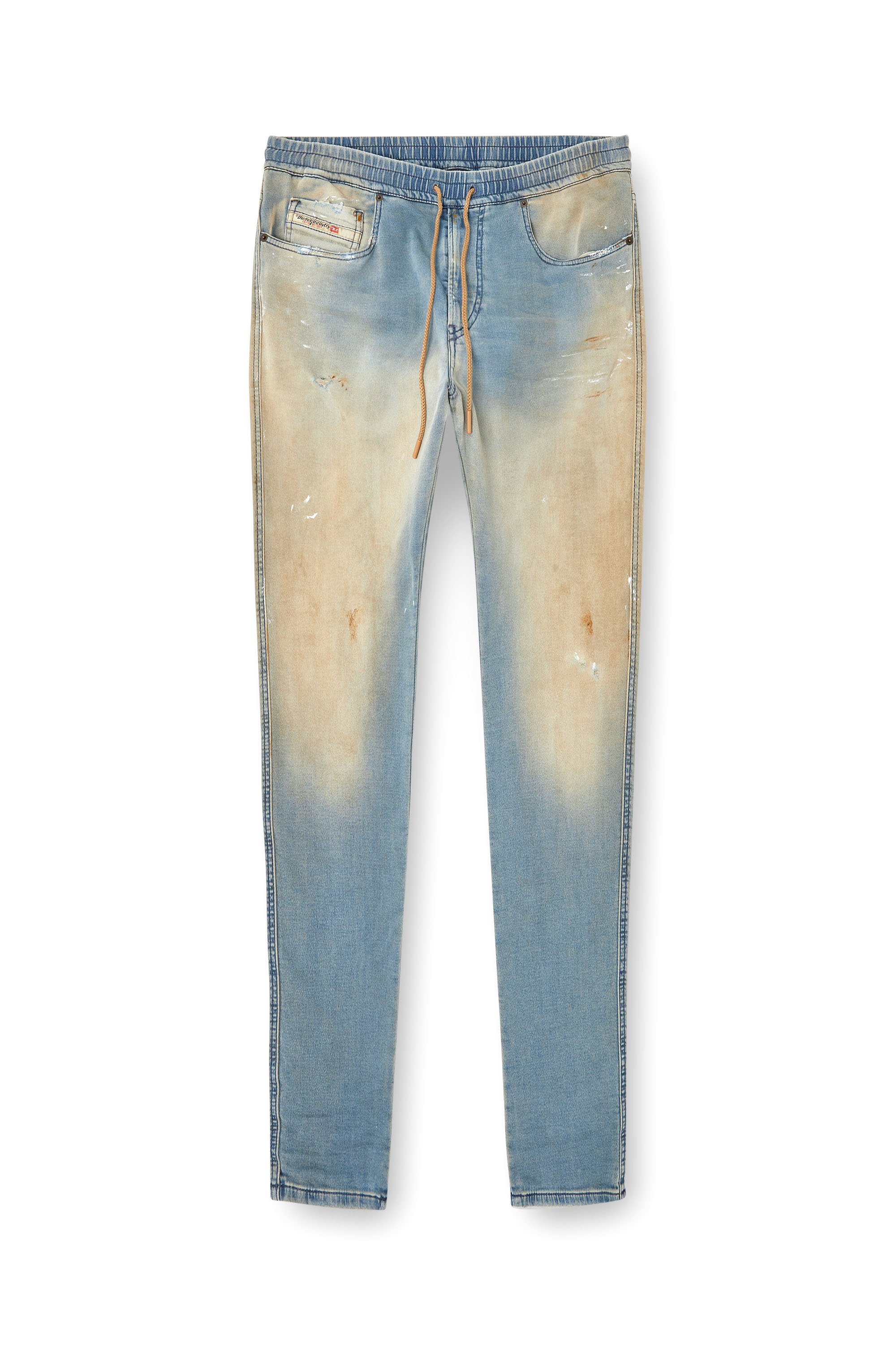 Diesel - Man's Slim 2060 D-Strukt Joggjeans® 068QL, Light Blue - 3