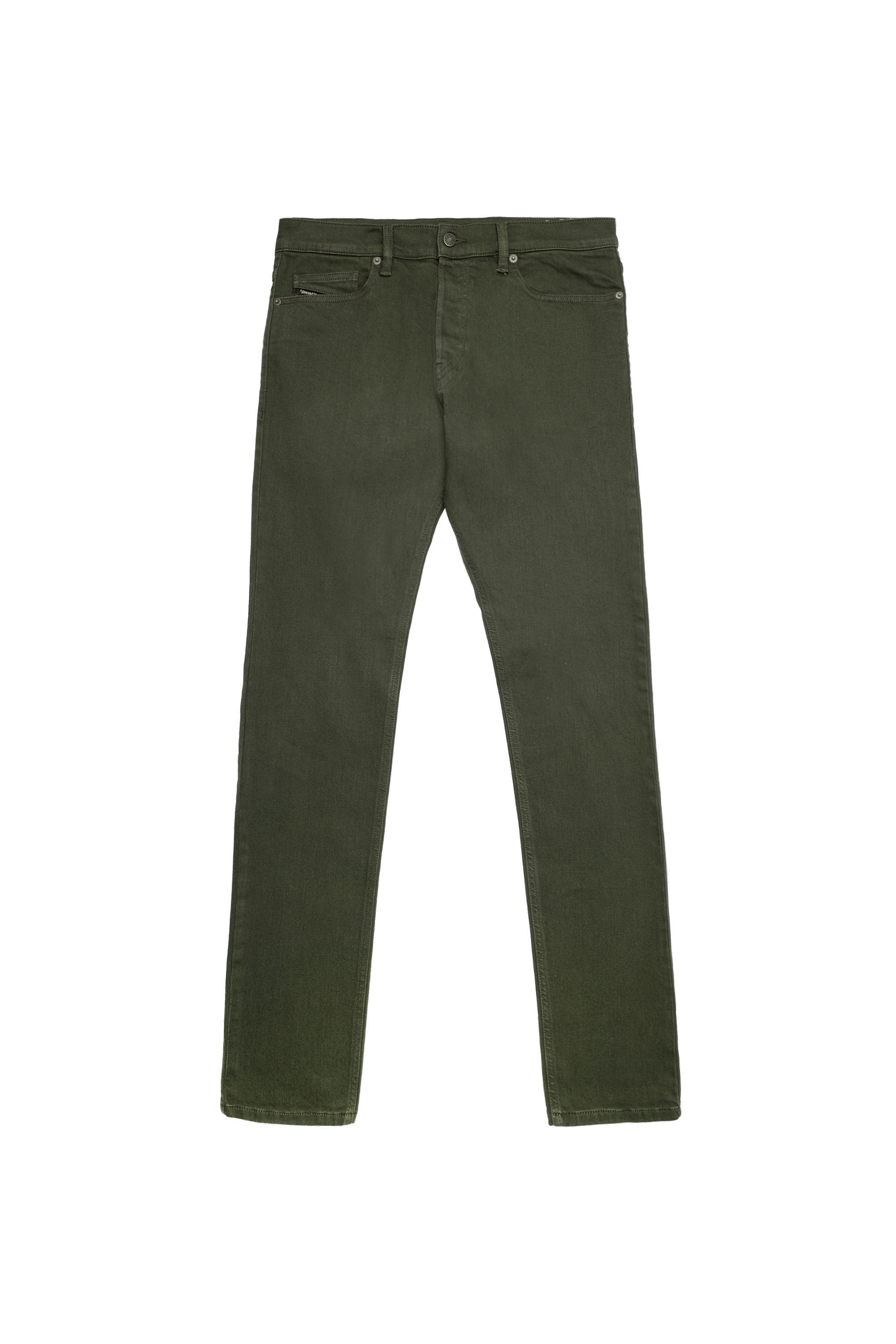 Diesel - D-Luster Slim Jeans 009HA, Military Green - Image 5