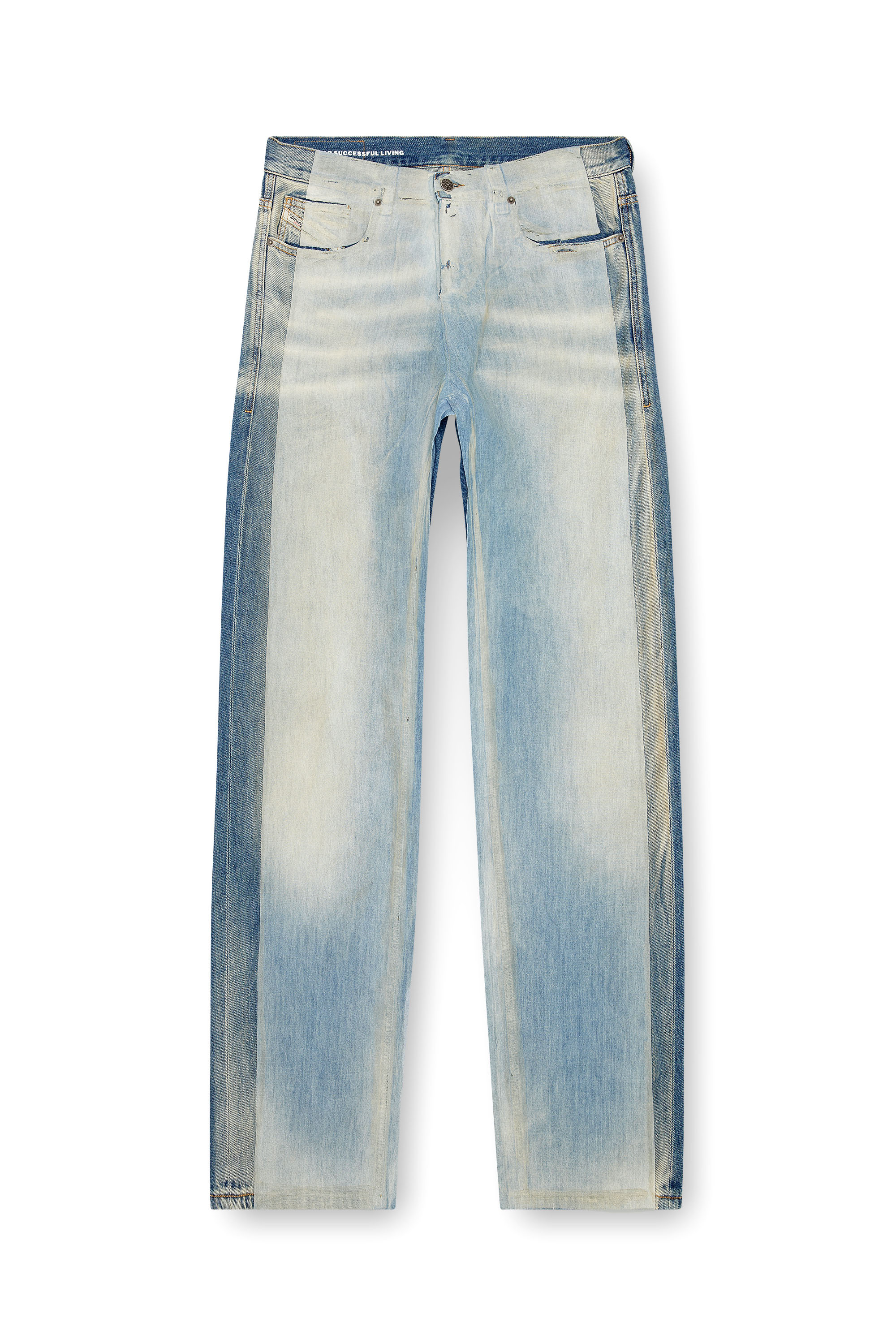 Diesel - Straight Jeans 2010 D-Macs 09K22, Hombre Straight Jeans - 2010 D-Macs in Azul marino - Image 3