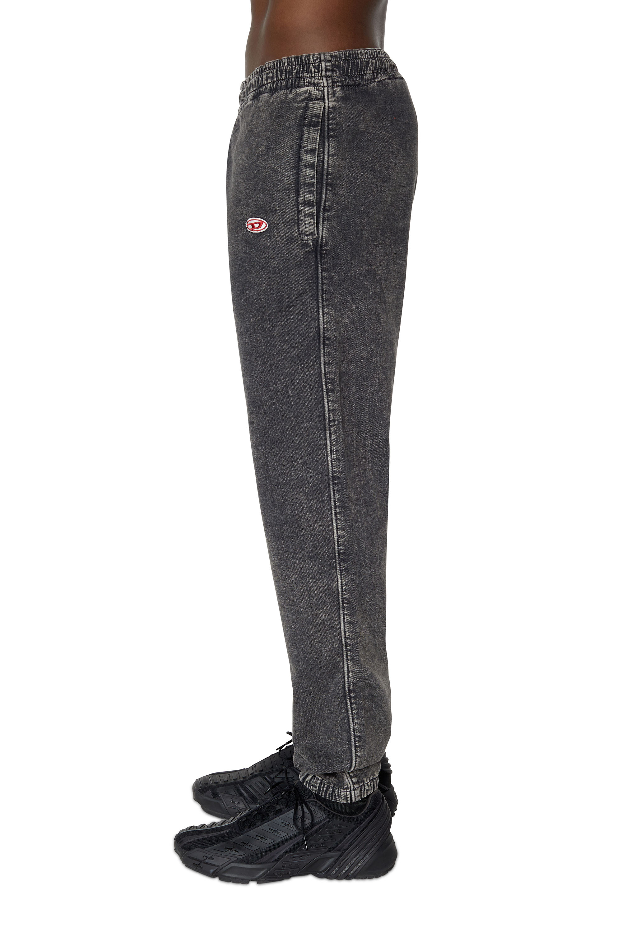 Diesel - D-Lab Track Denim 069ZF Tapered, Negro/Gris oscuro - Image 5
