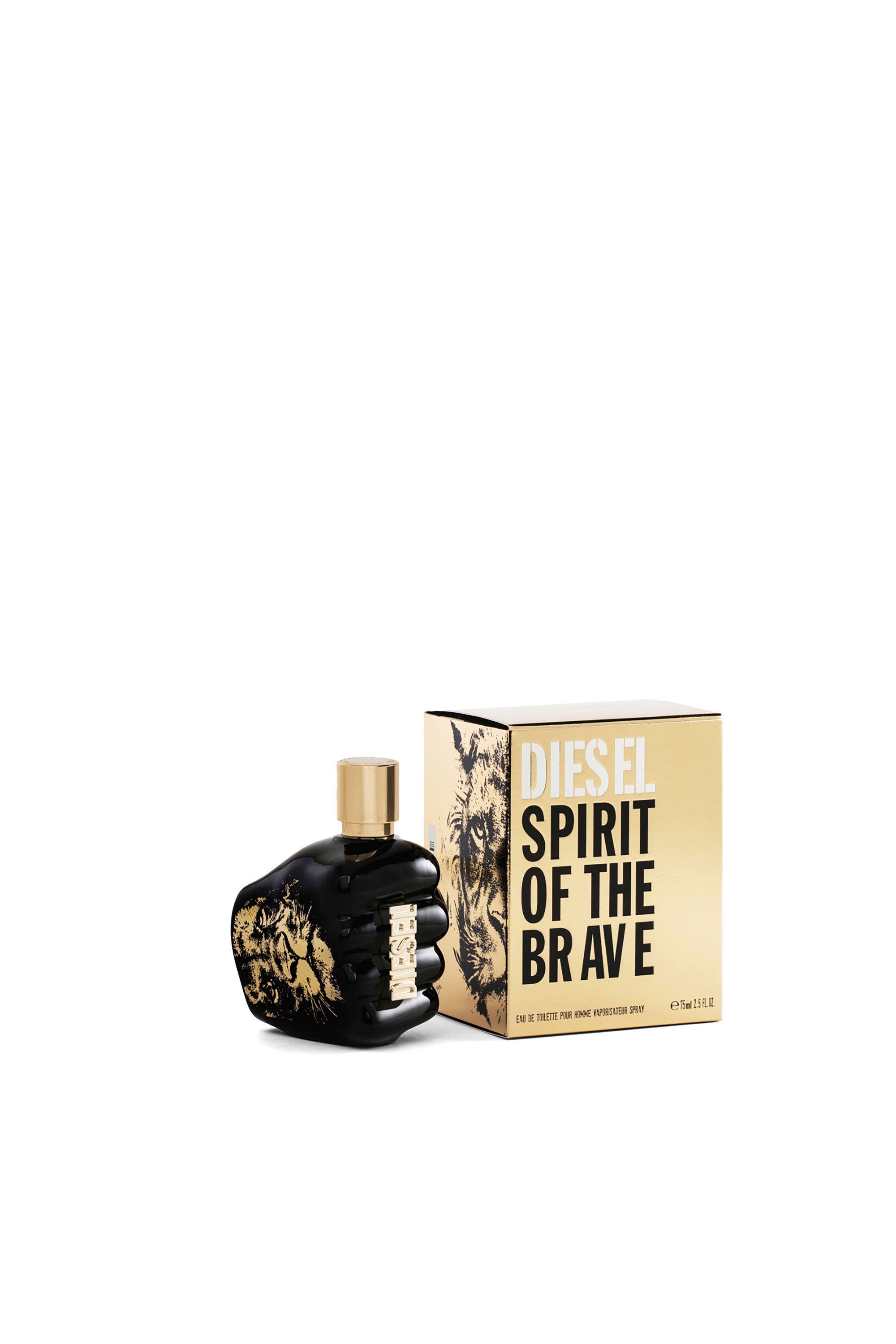 Diesel - SPIRIT OF THE BRAVE 75ML, Man Spirit of the Brave 75 ml, 2.5 FL.OZ., eau de toilette in Black - Image 1