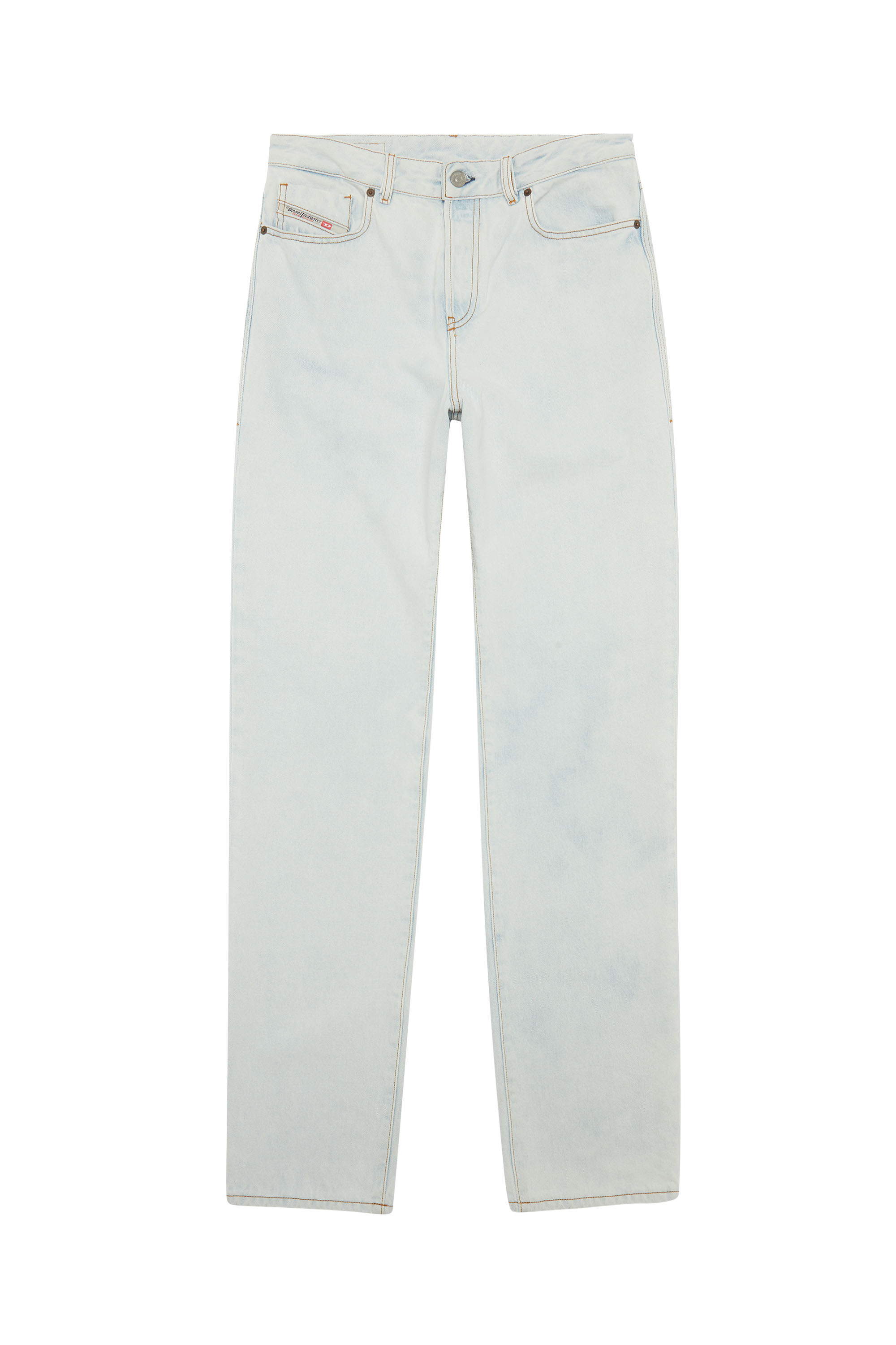 Diesel - 1955 D-Rekiv 0079Z Straight Jeans, Azul Claro - Image 6