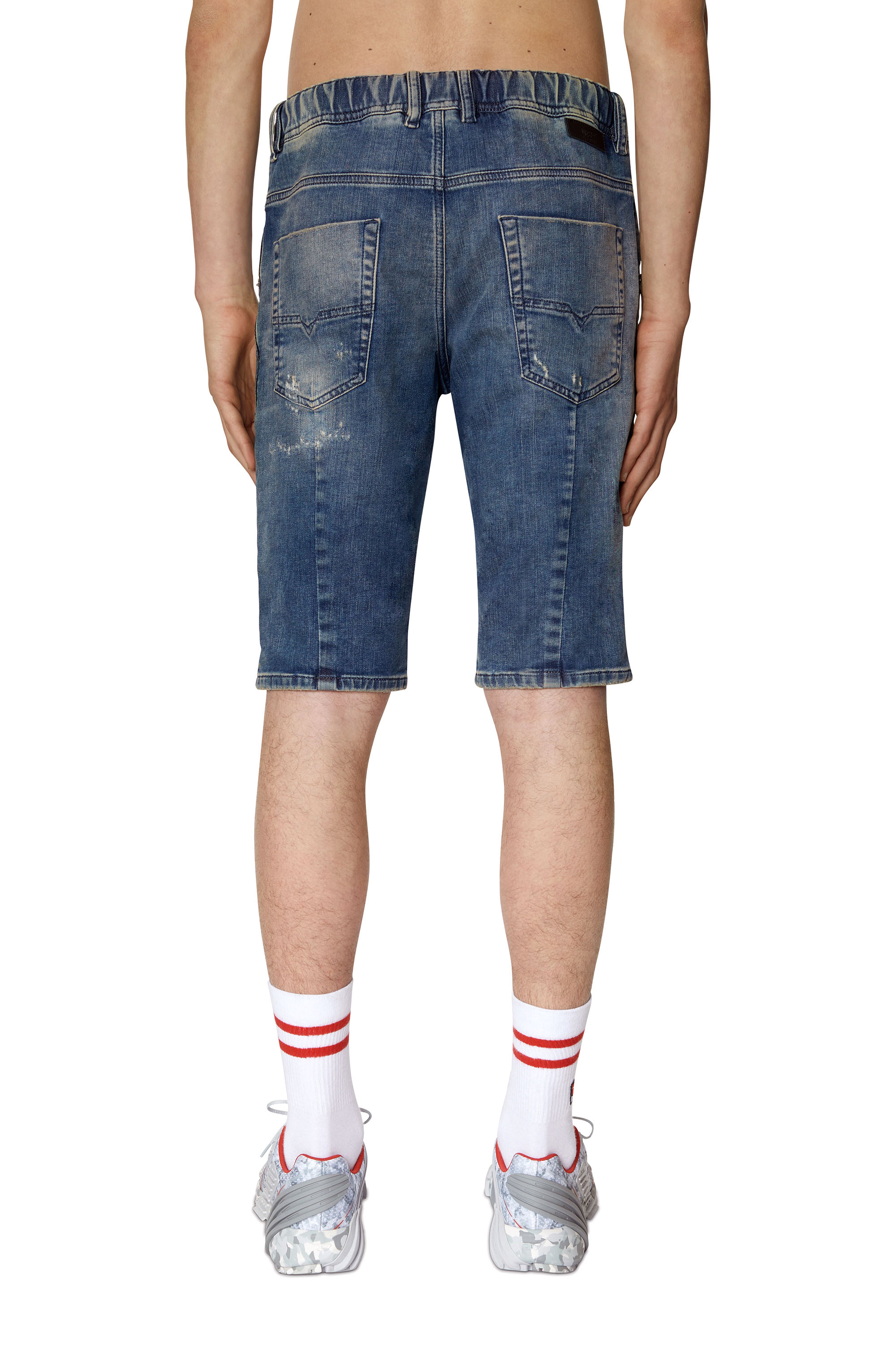 Mens Shorts DIESEL Shorts Natural for Men DIESEL Satin Cargo Shorts in Beige 