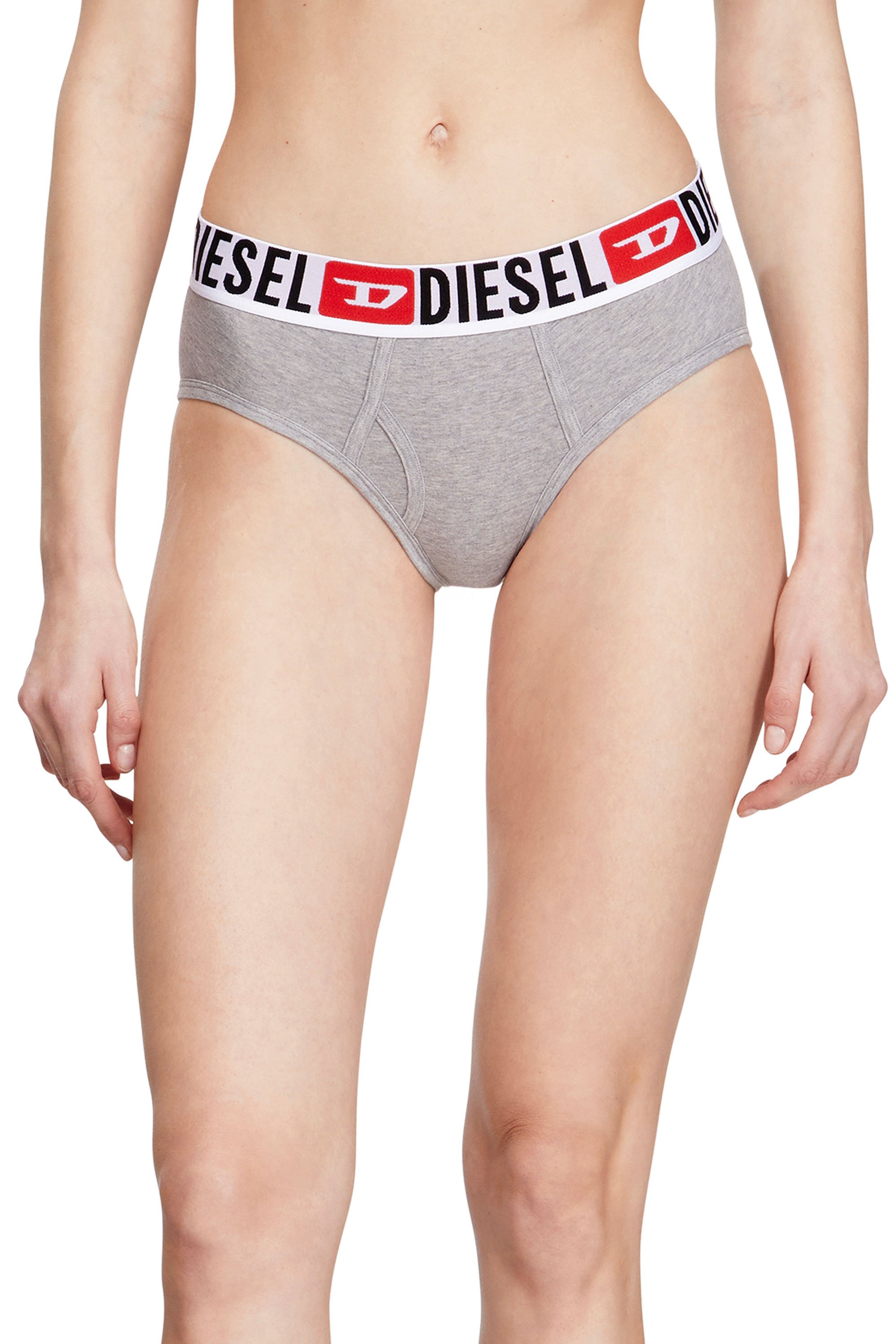 Diesel - OXY-D-CORE-3PACK, Paquete de tres bragas con cintura con logotipo grande Mujer in Multicolor - 3