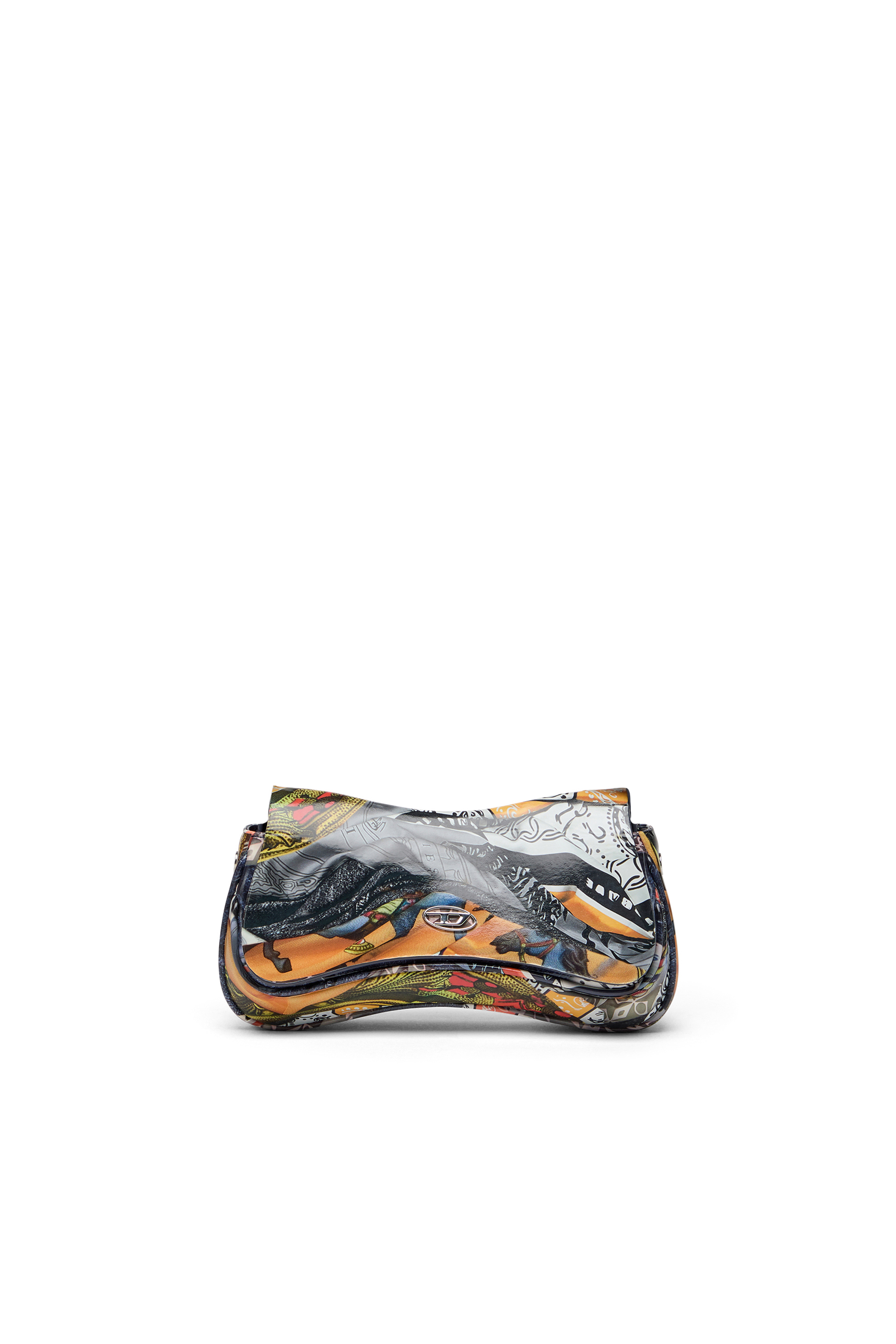 Diesel - PLAY CLUTCH, Play-Clutch brillante con estampado Mujer in Multicolor - 1